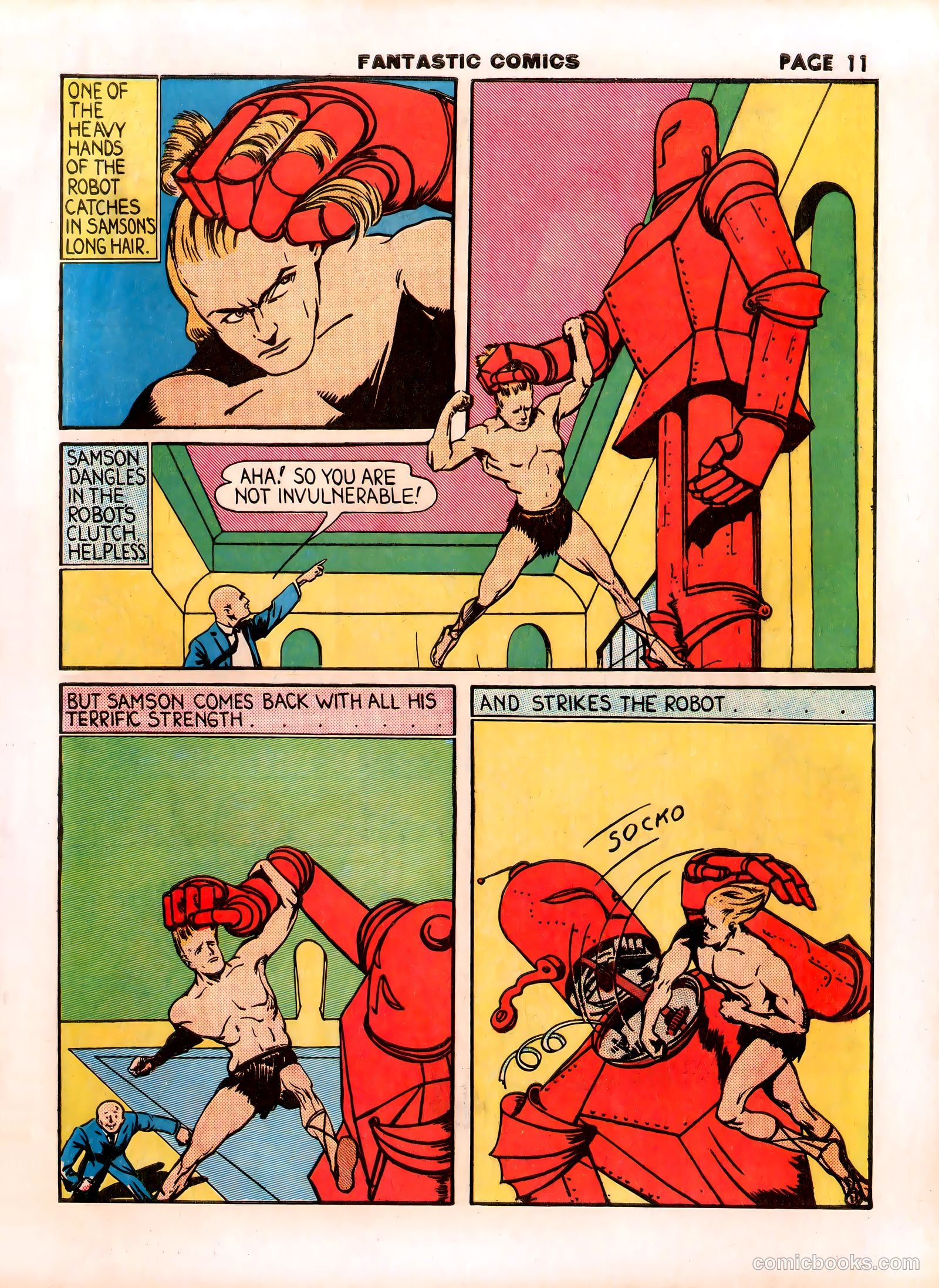 Fantastic Comics #4 (1940) — page 13 of 68