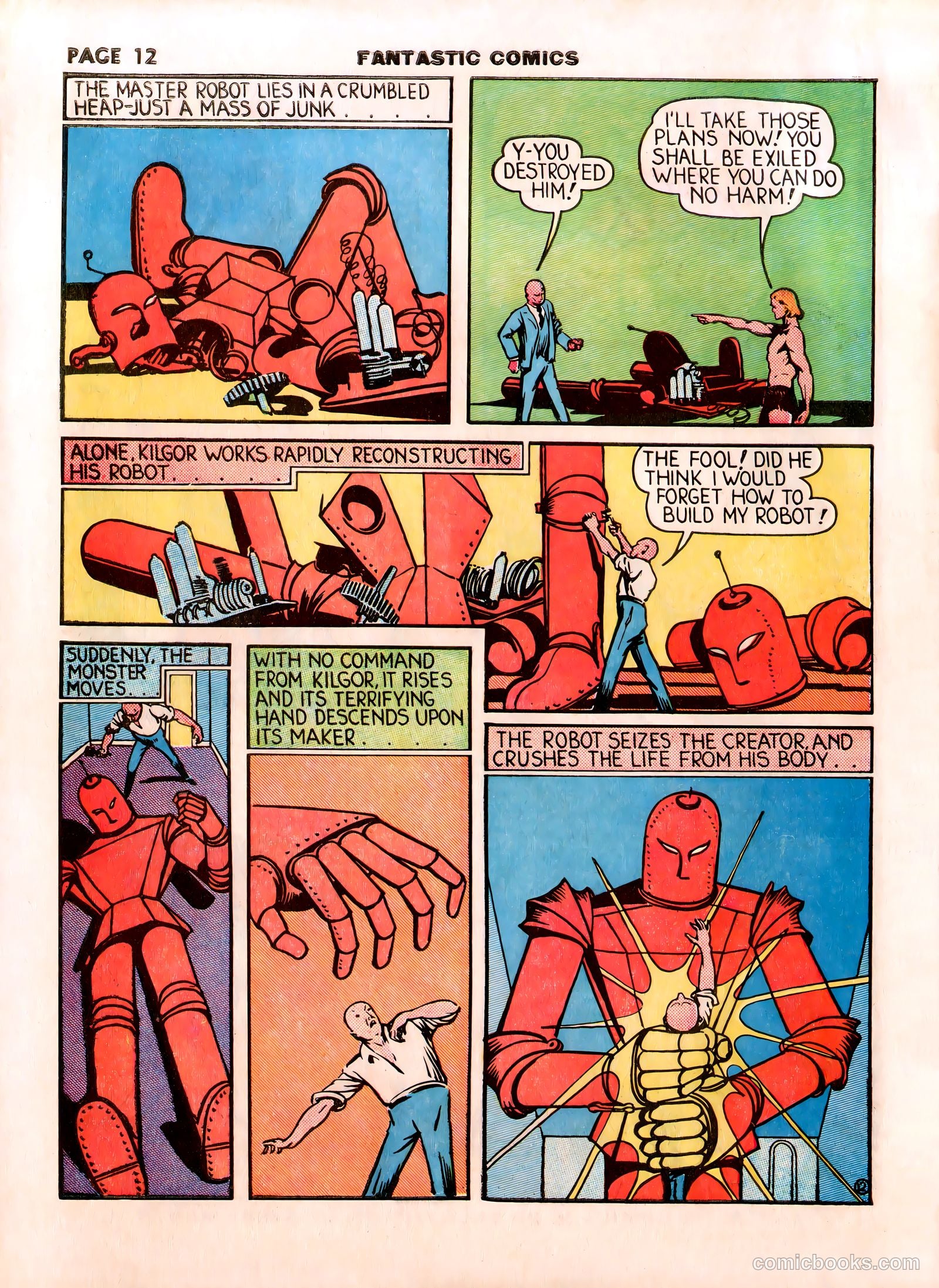 Fantastic Comics #4 (1940) — page 14 of 68