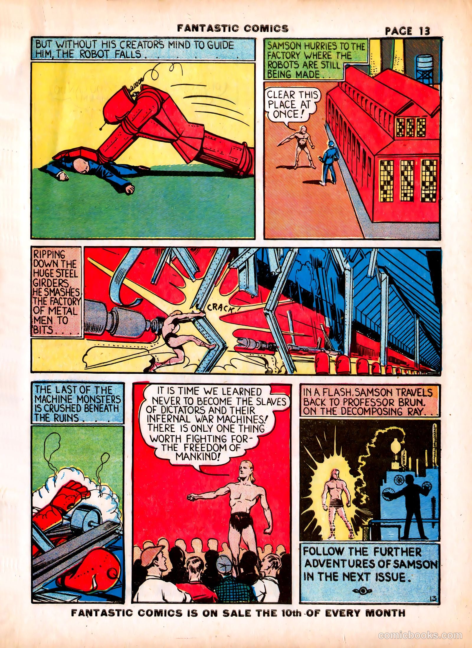 Fantastic Comics #4 (1940) — page 15 of 68
