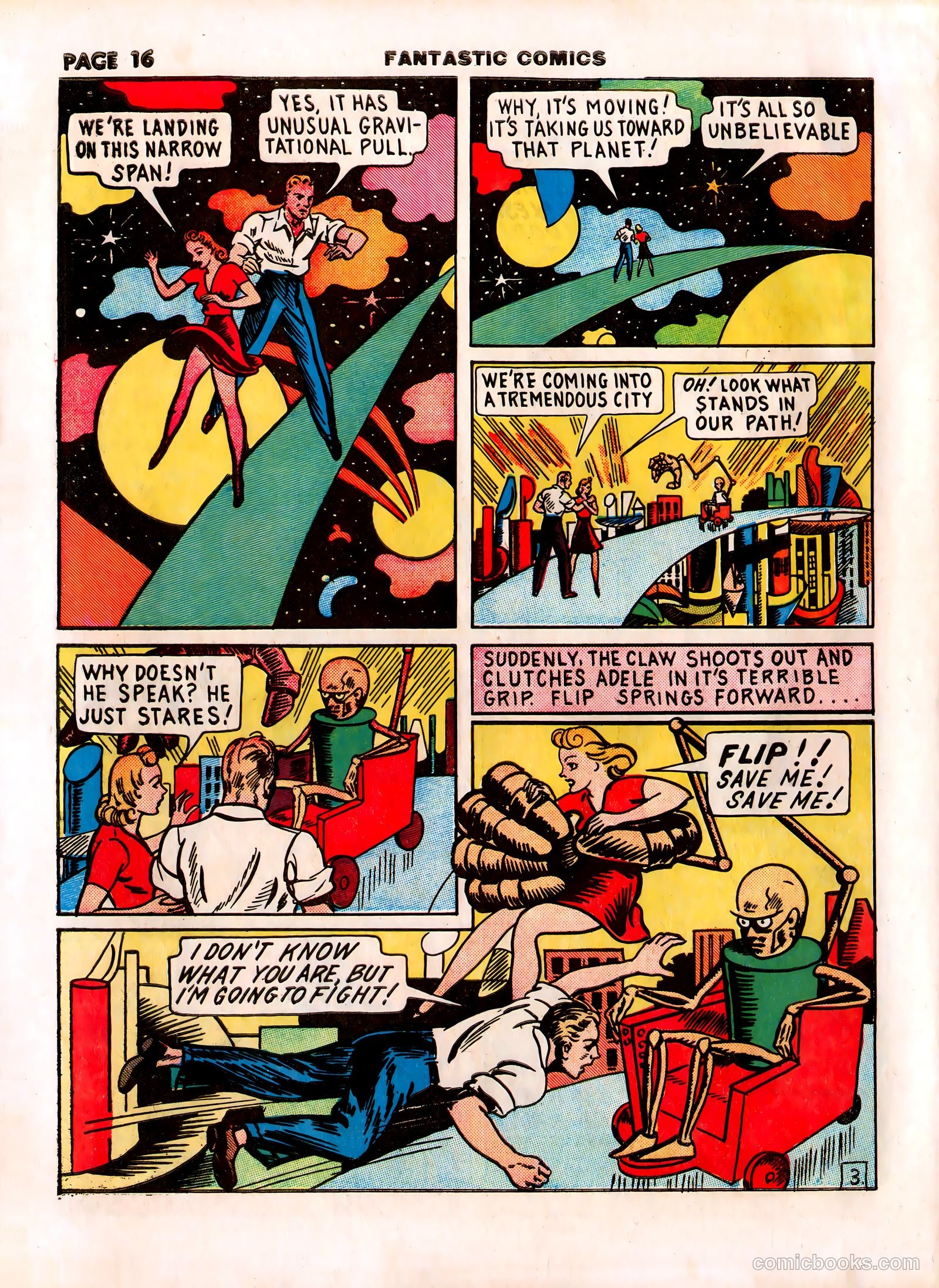 Fantastic Comics #4 (1940) — page 18 of 68