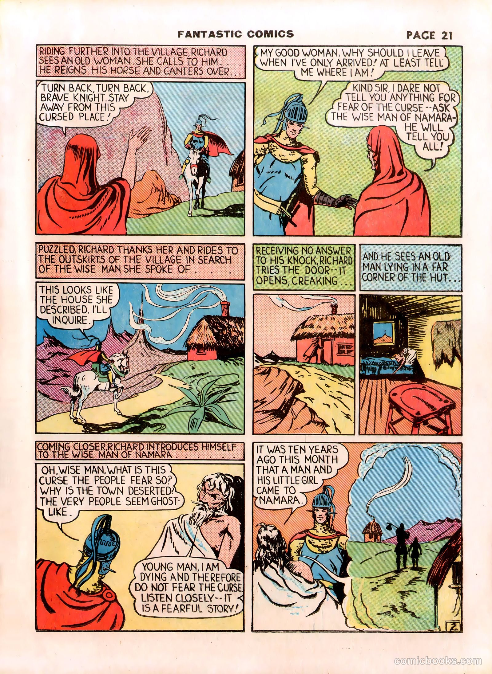 Fantastic Comics #4 (1940) — page 23 of 68