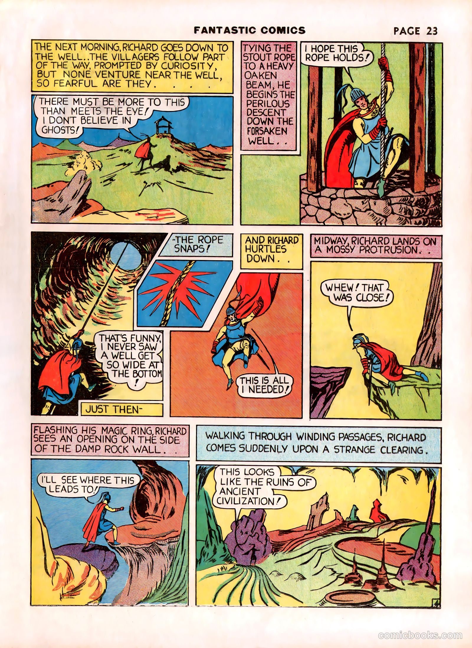 Fantastic Comics #4 (1940) — page 25 of 68
