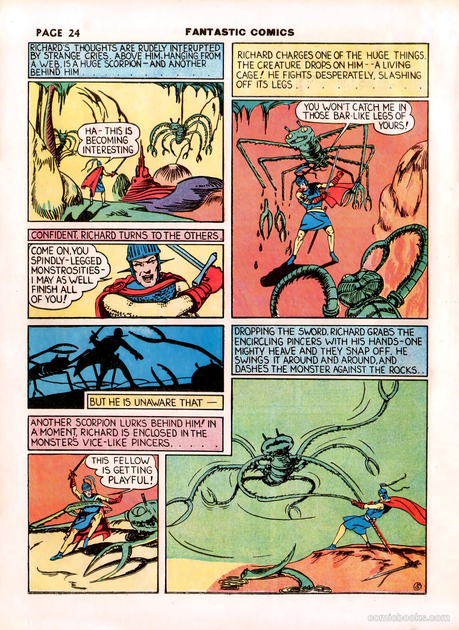 Fantastic Comics #4 (1940) — page 26 of 68