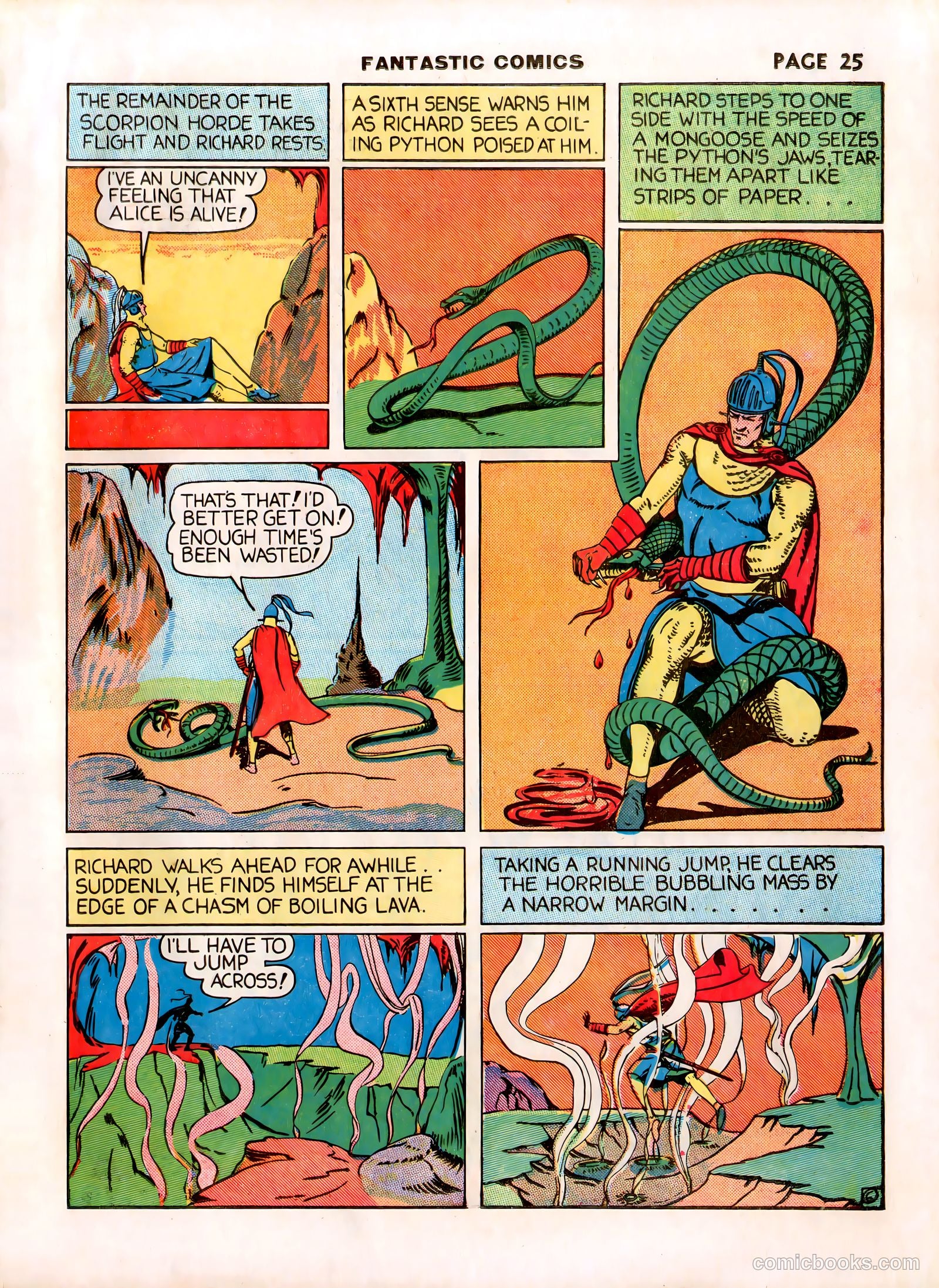 Fantastic Comics #4 (1940) — page 27 of 68