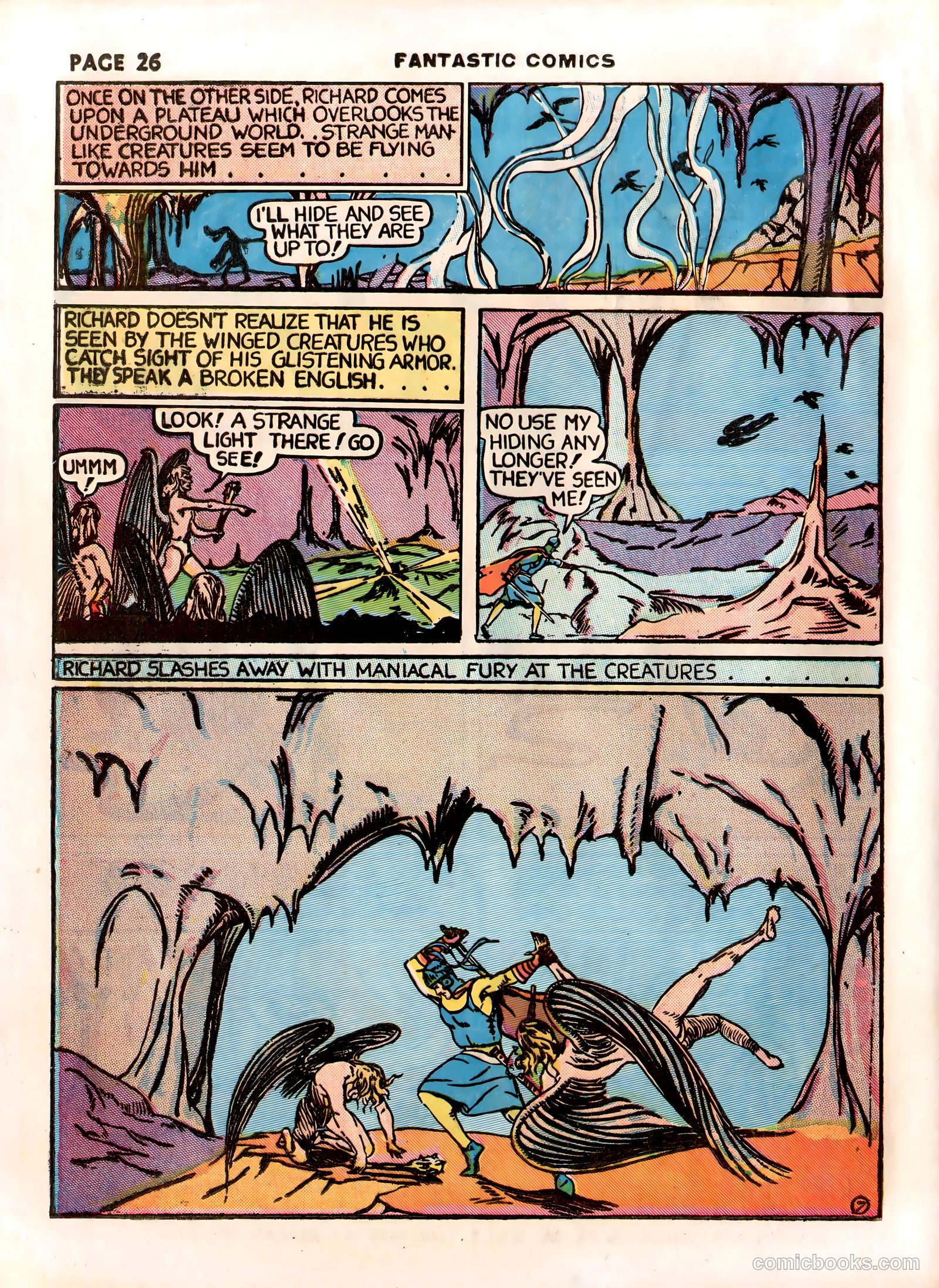 Fantastic Comics #4 (1940) — page 28 of 68