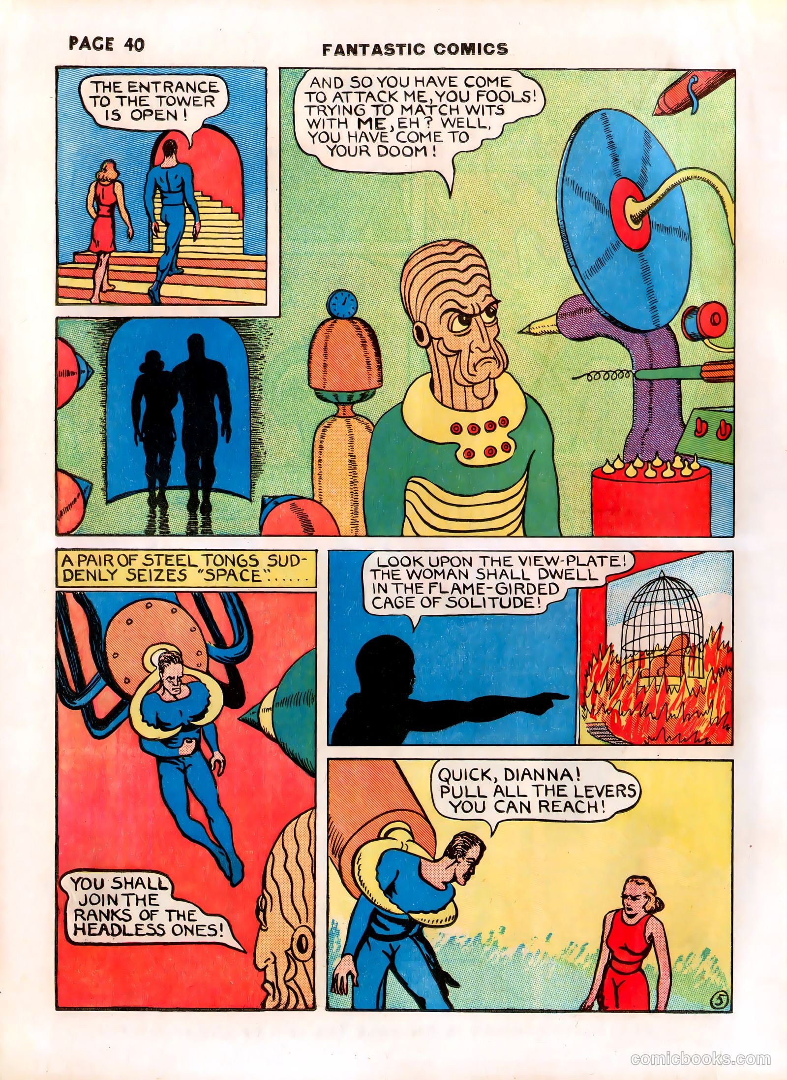 Fantastic Comics #4 (1940) — page 42 of 68