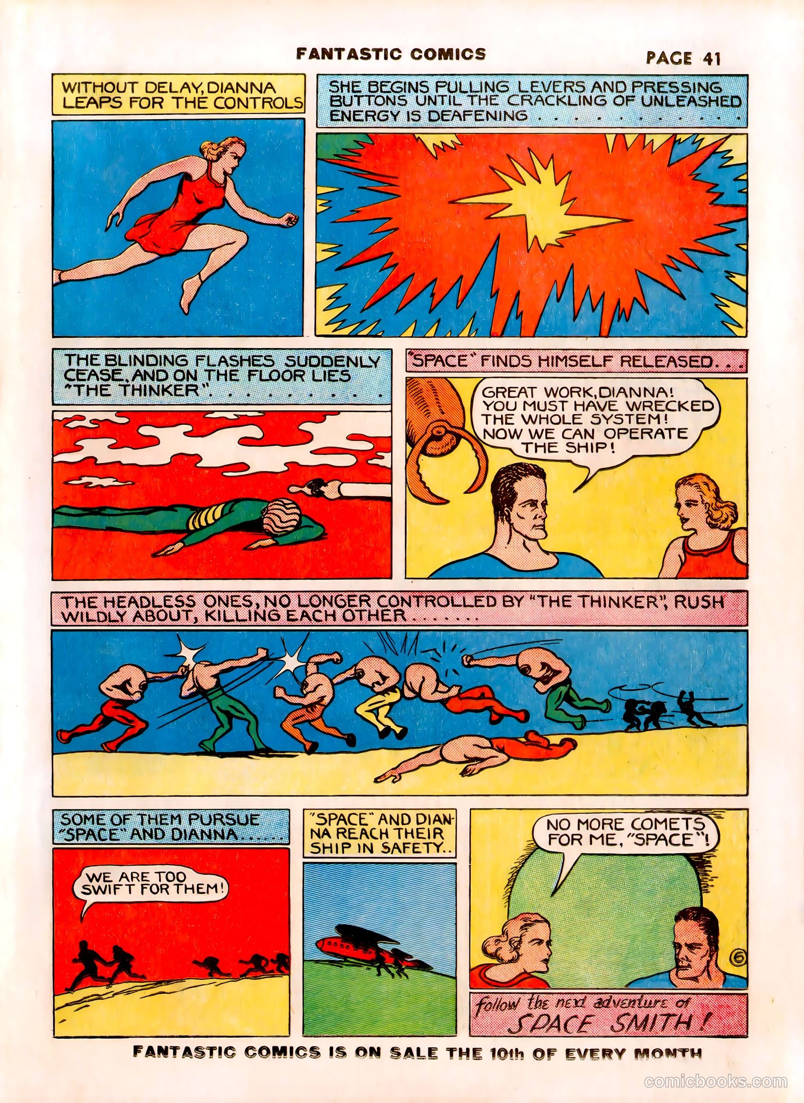 Fantastic Comics #4 (1940) — page 43 of 68
