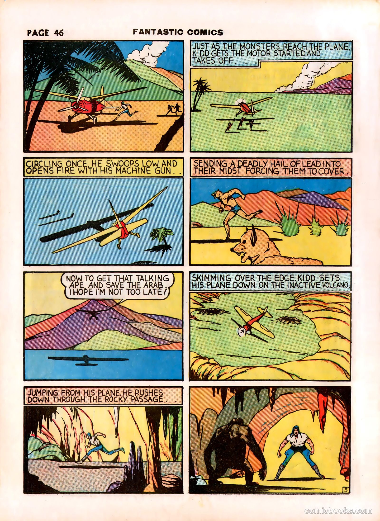 Fantastic Comics #4 (1940) — page 48 of 68