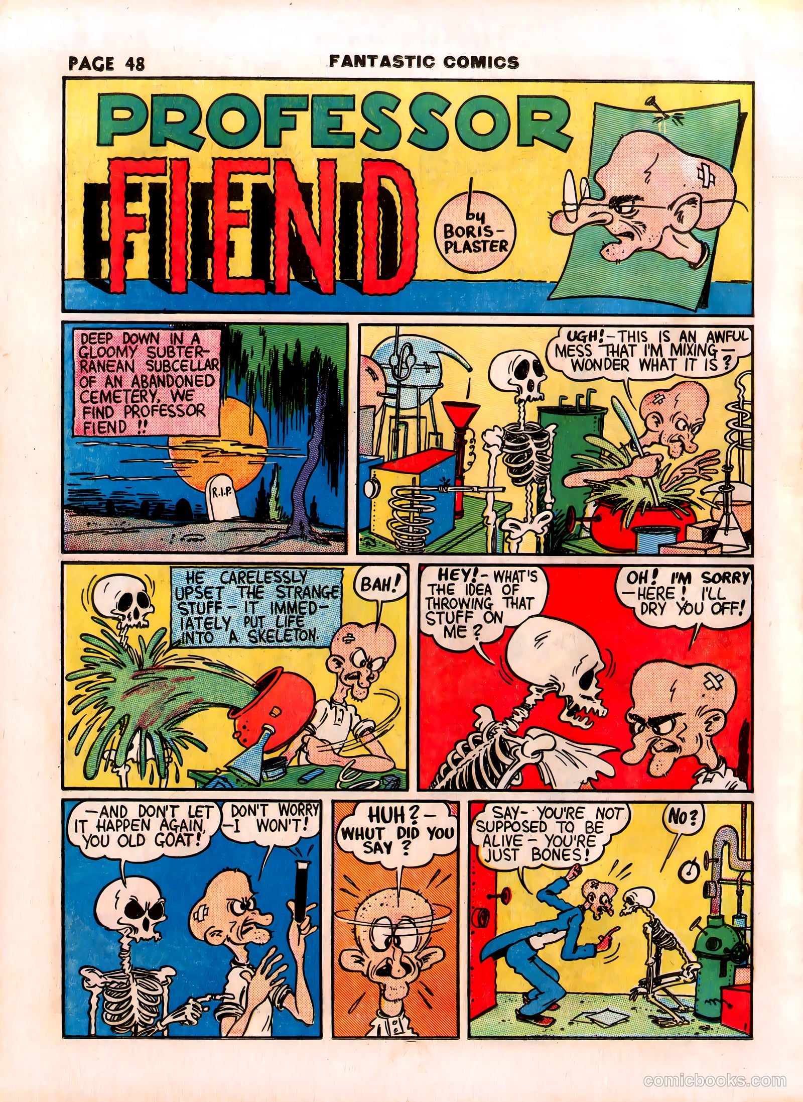 Fantastic Comics #4 (1940) — page 50 of 68