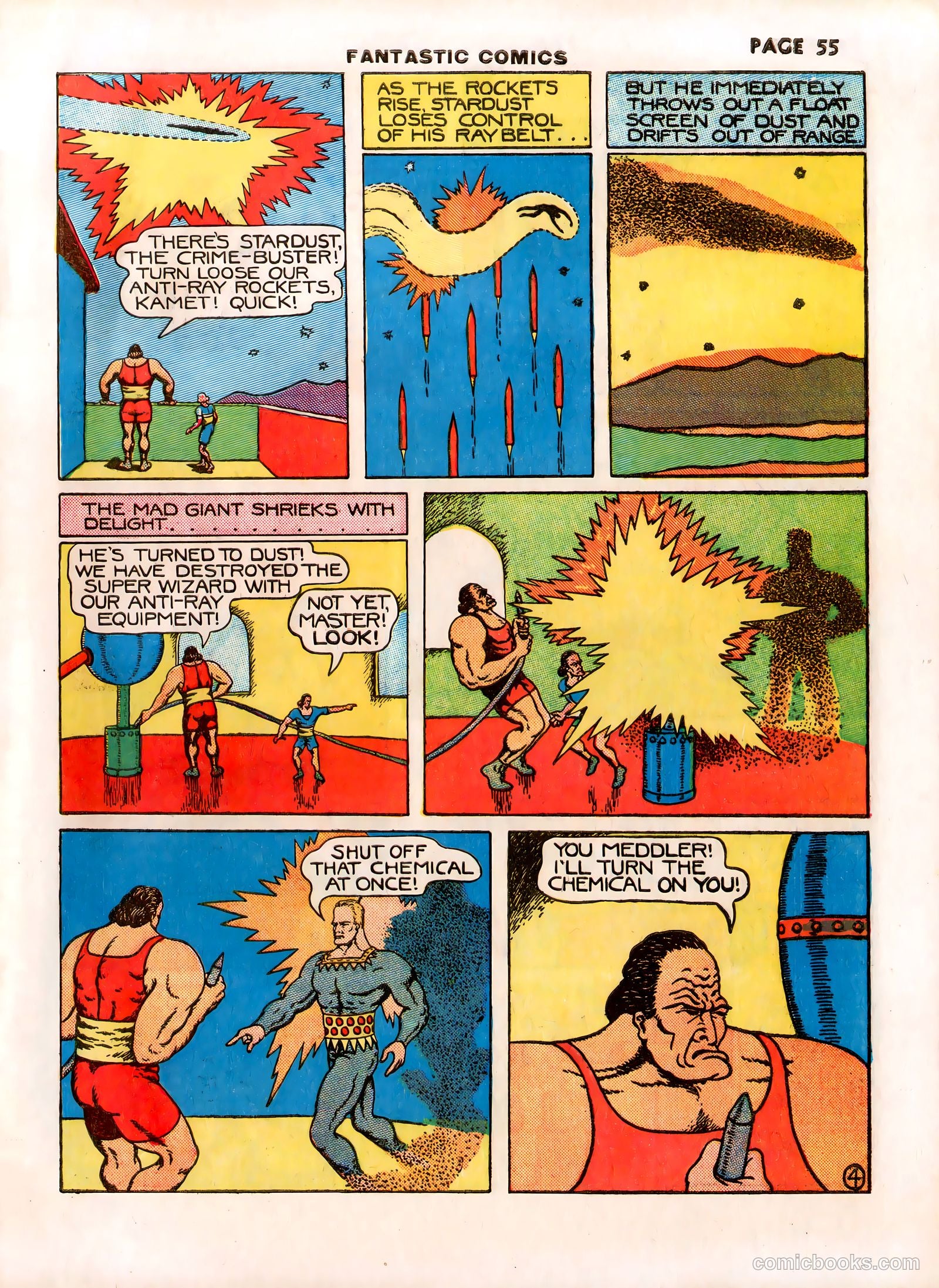 Fantastic Comics #4 (1940) — page 57 of 68