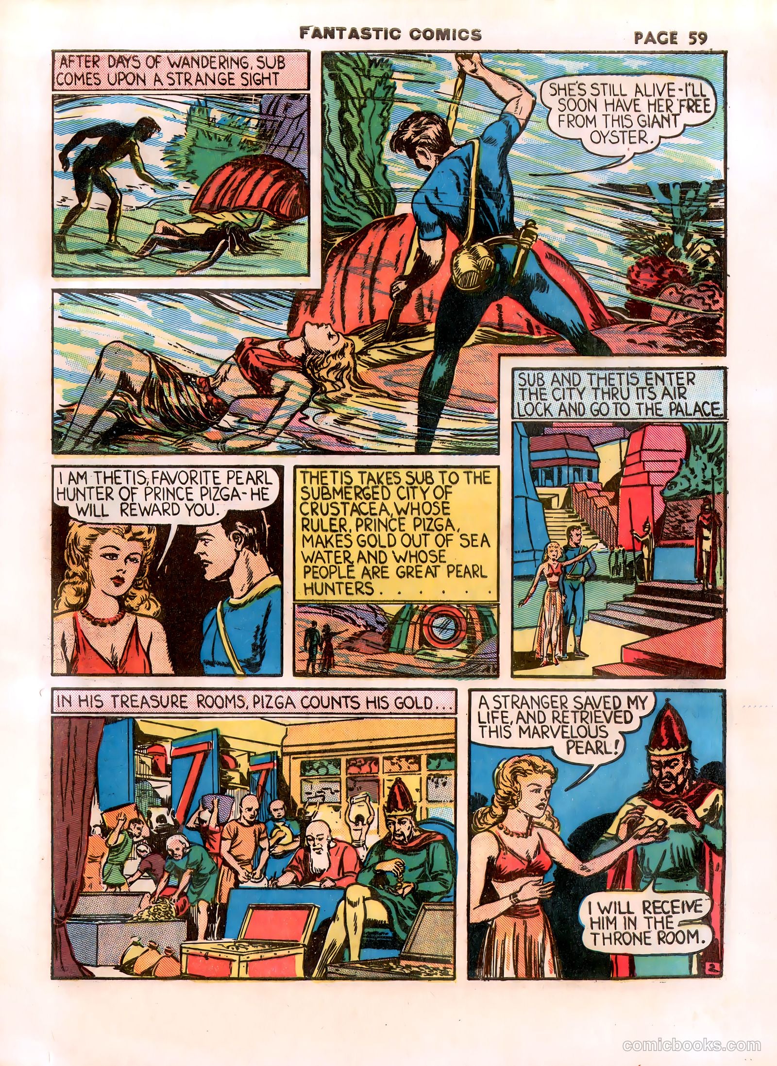 Fantastic Comics #4 (1940) — page 61 of 68