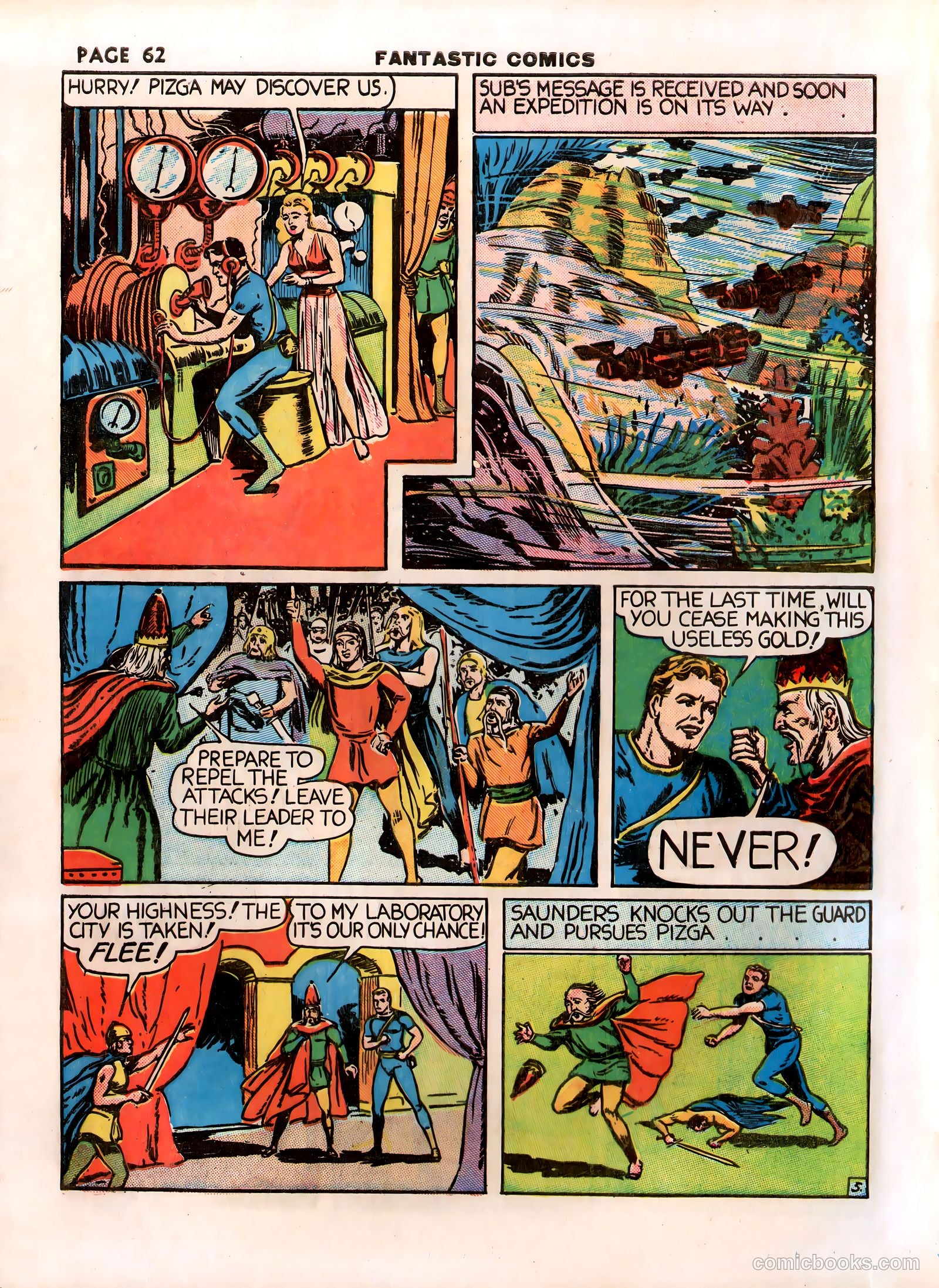 Fantastic Comics #4 (1940) — page 64 of 68