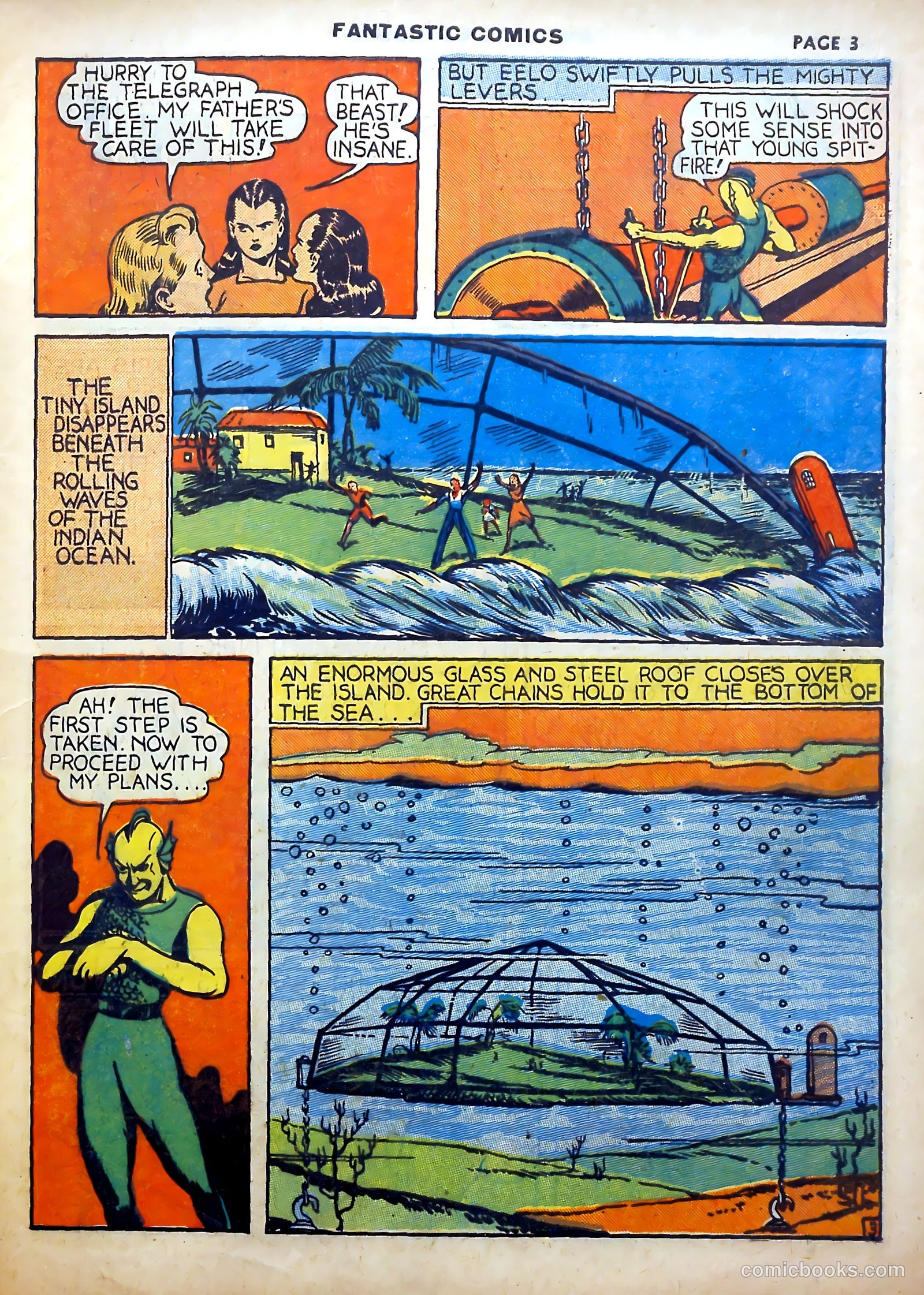 Fantastic Comics #5 (1940) — page 4 of 67
