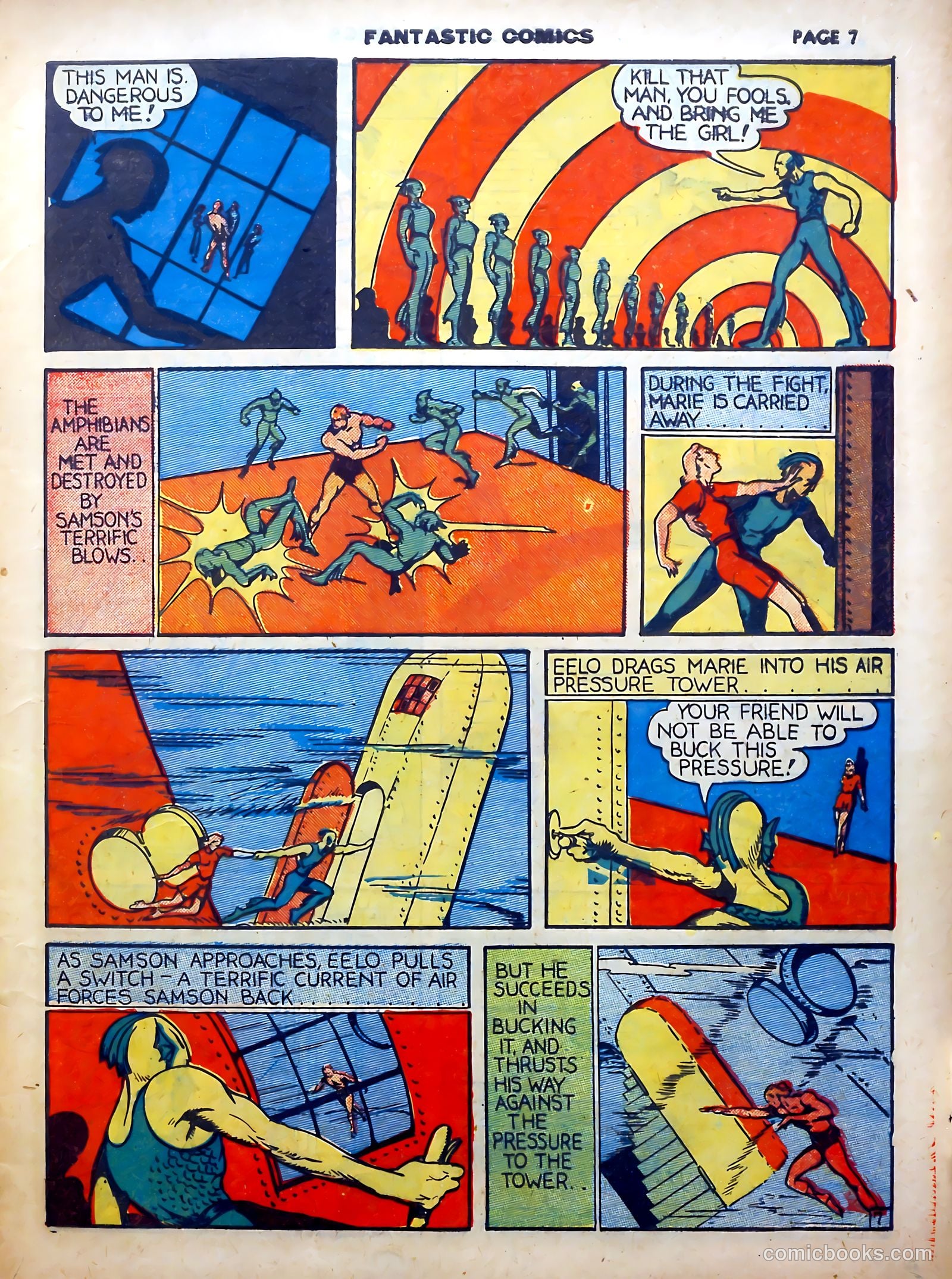 Fantastic Comics #5 (1940) — page 8 of 67