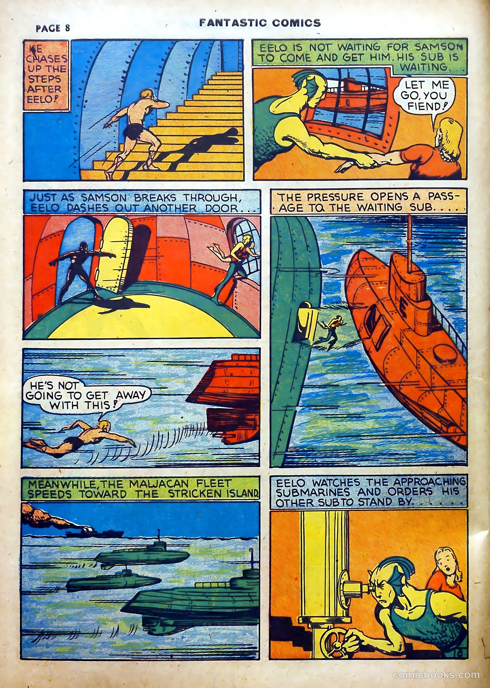 Fantastic Comics #5 (1940) — page 9 of 67