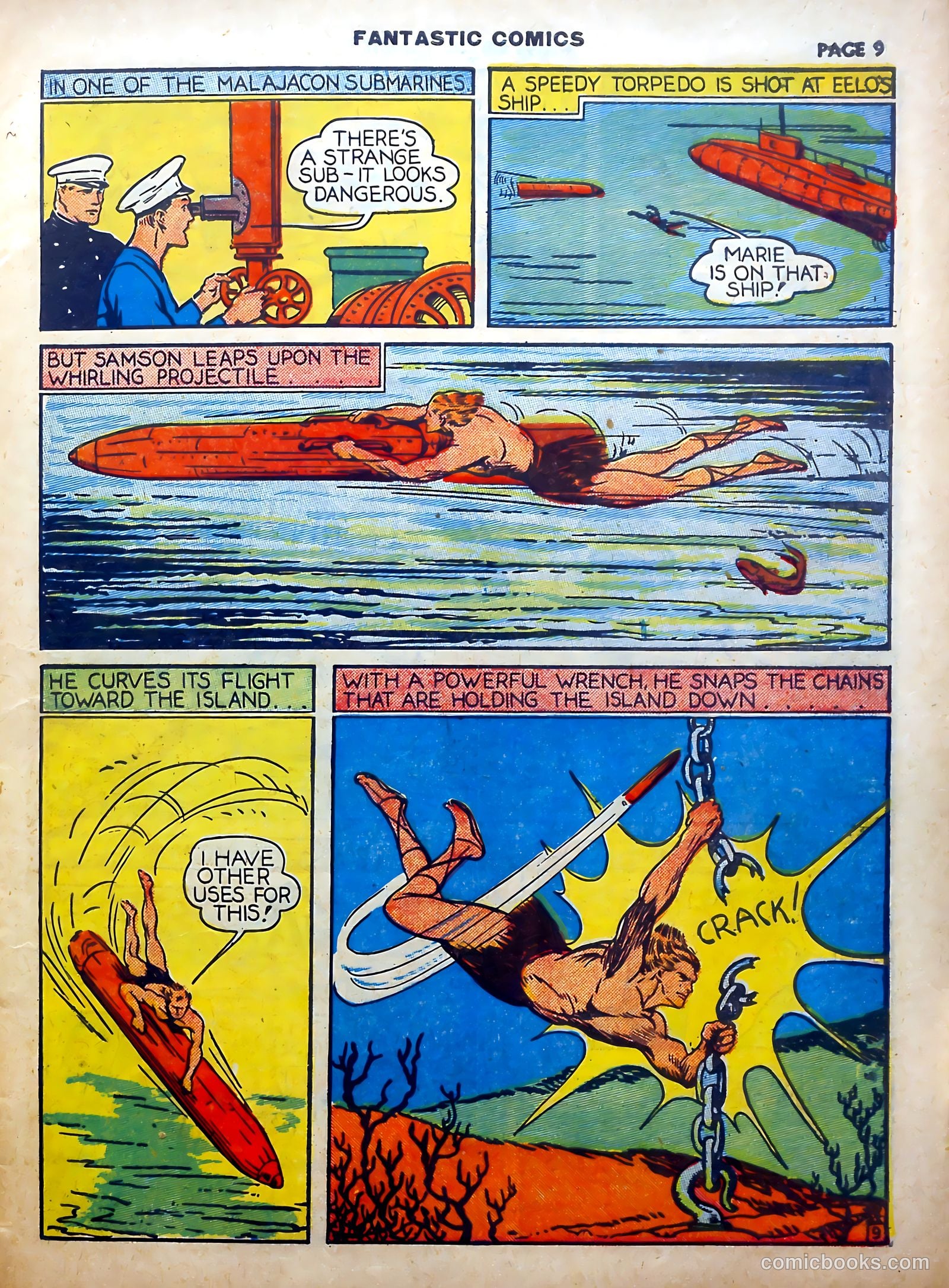 Fantastic Comics #5 (1940) — page 10 of 67
