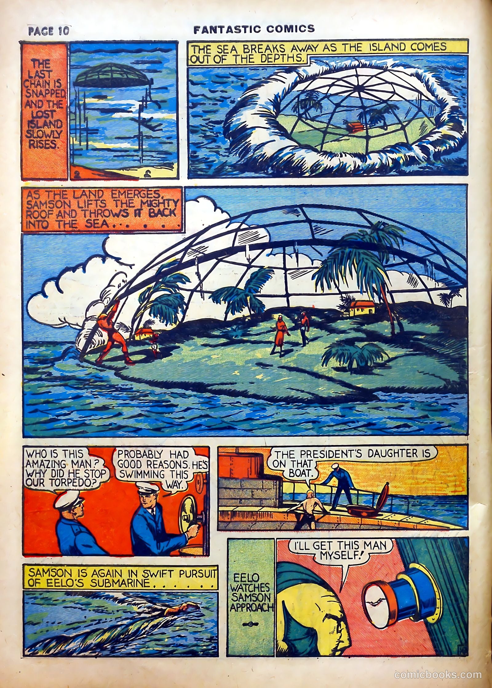 Fantastic Comics #5 (1940) — page 11 of 67