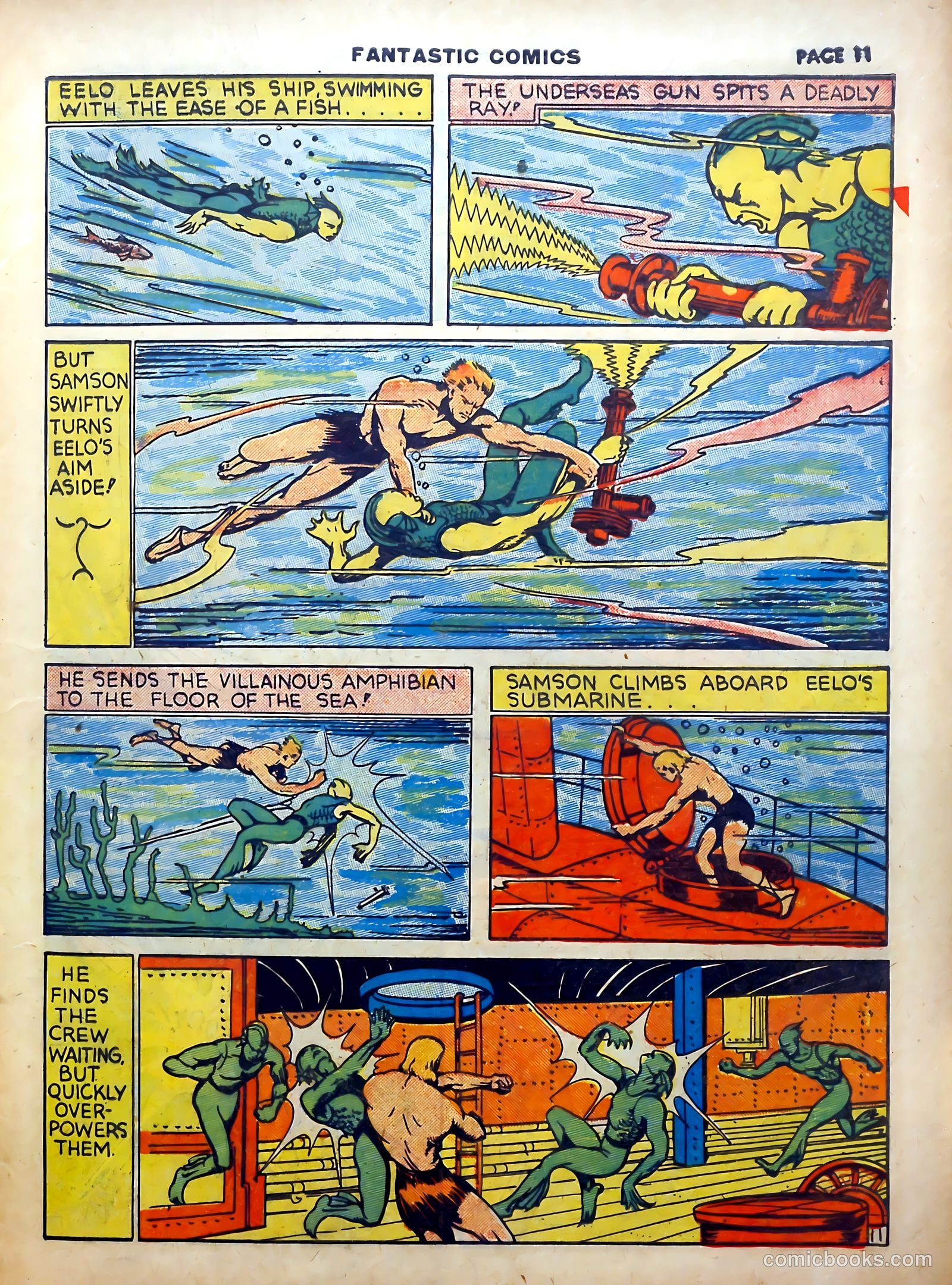 Fantastic Comics #5 (1940) — page 12 of 67
