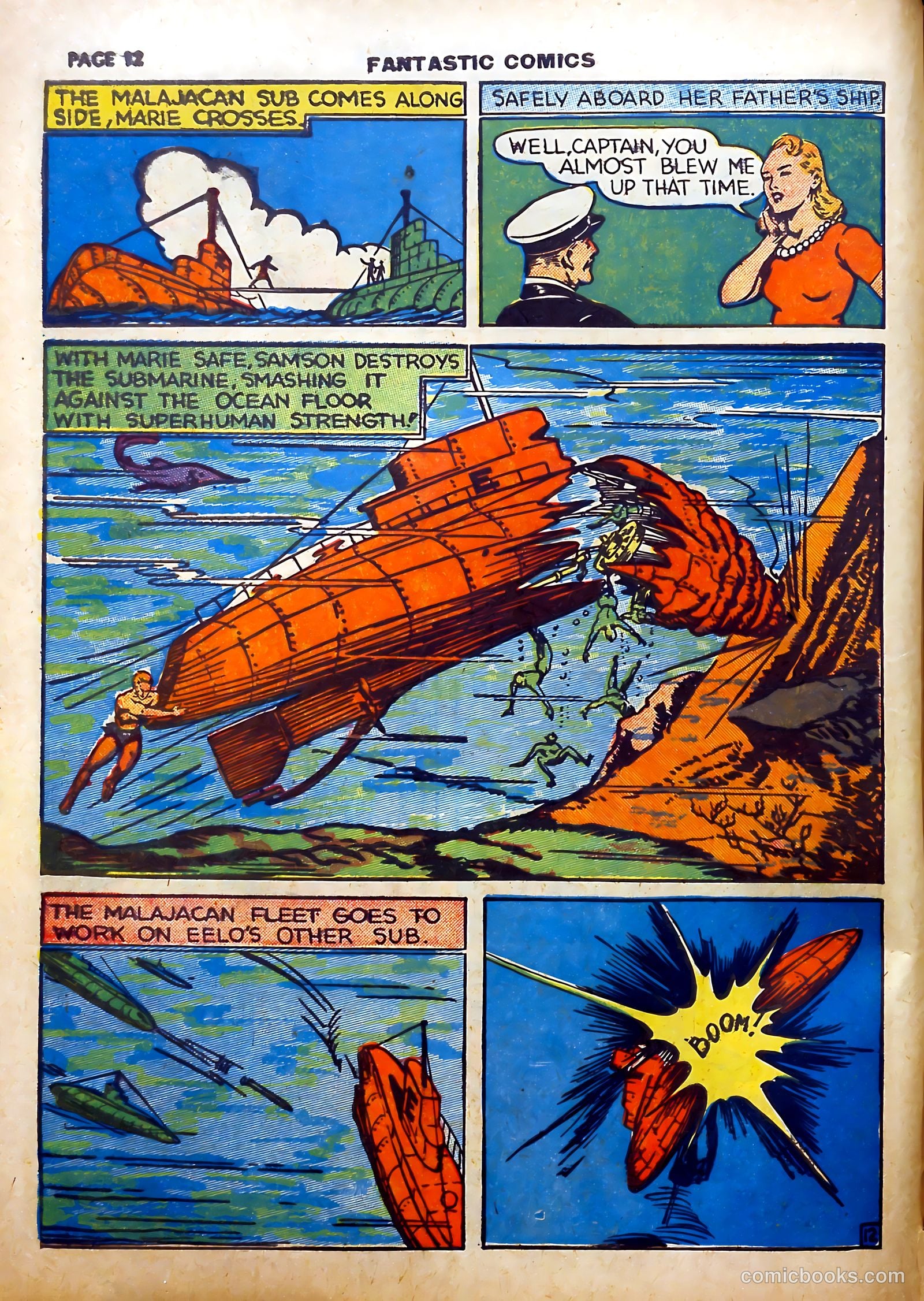 Fantastic Comics #5 (1940) — page 13 of 67