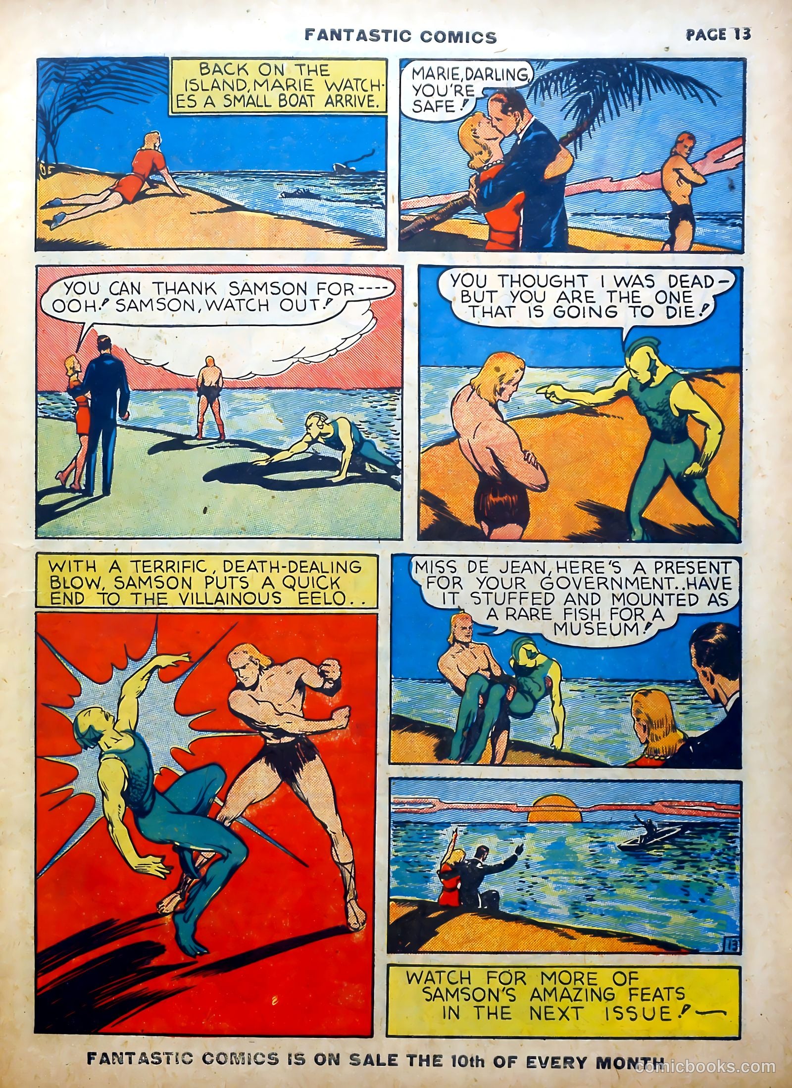 Fantastic Comics #5 (1940) — page 14 of 67