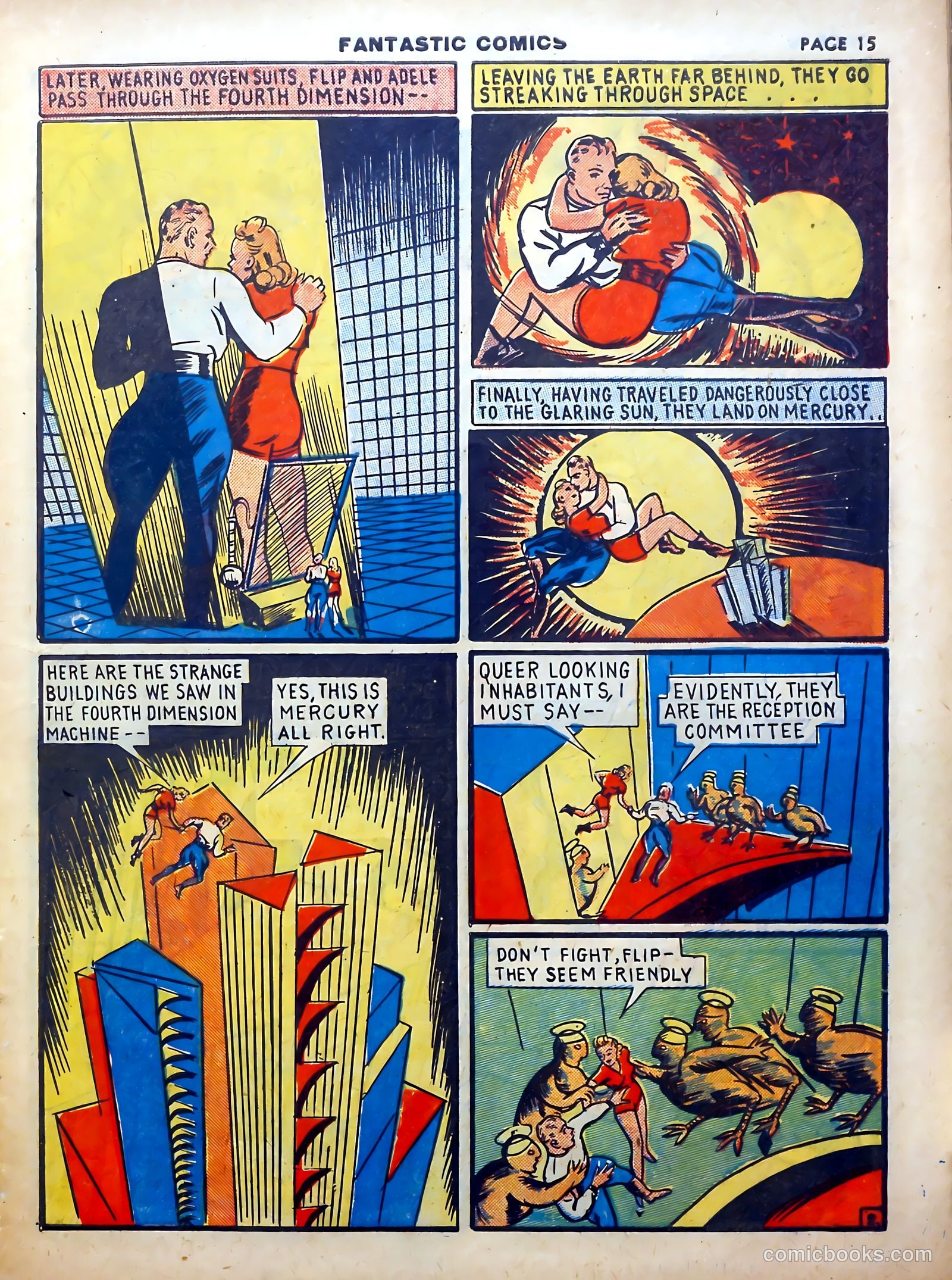 Fantastic Comics #5 (1940) — page 16 of 67
