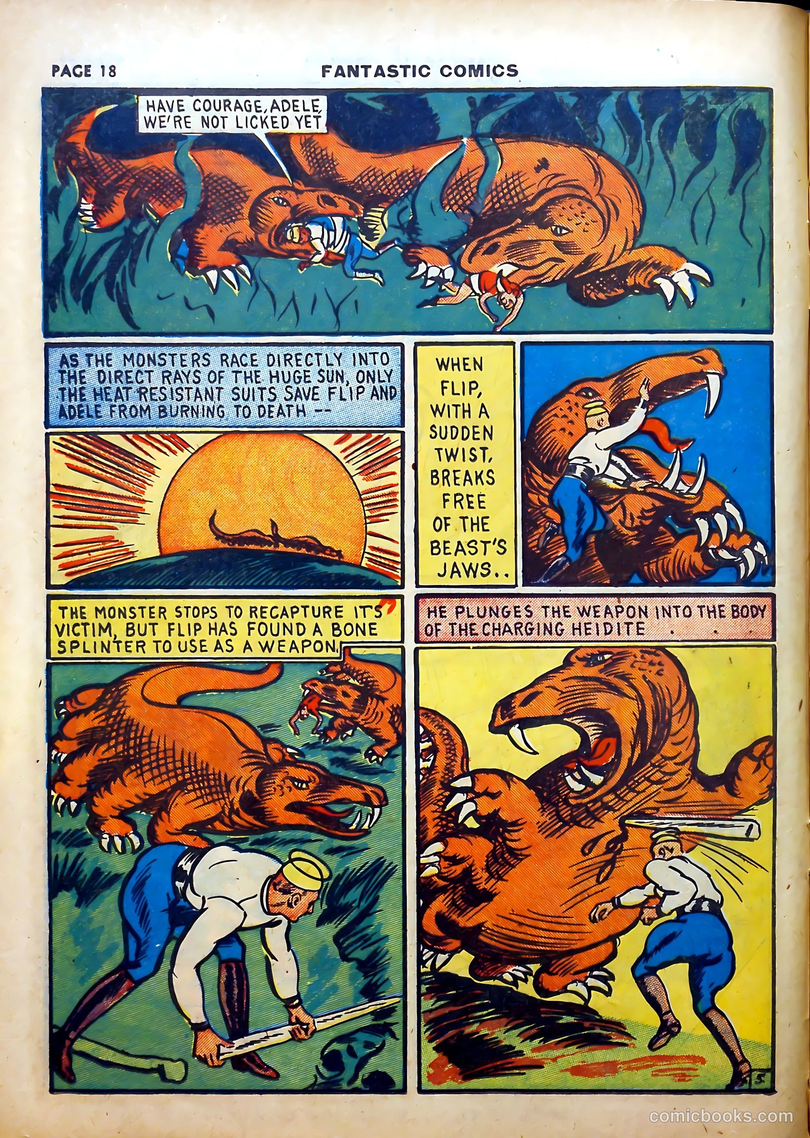 Fantastic Comics #5 (1940) — page 19 of 67