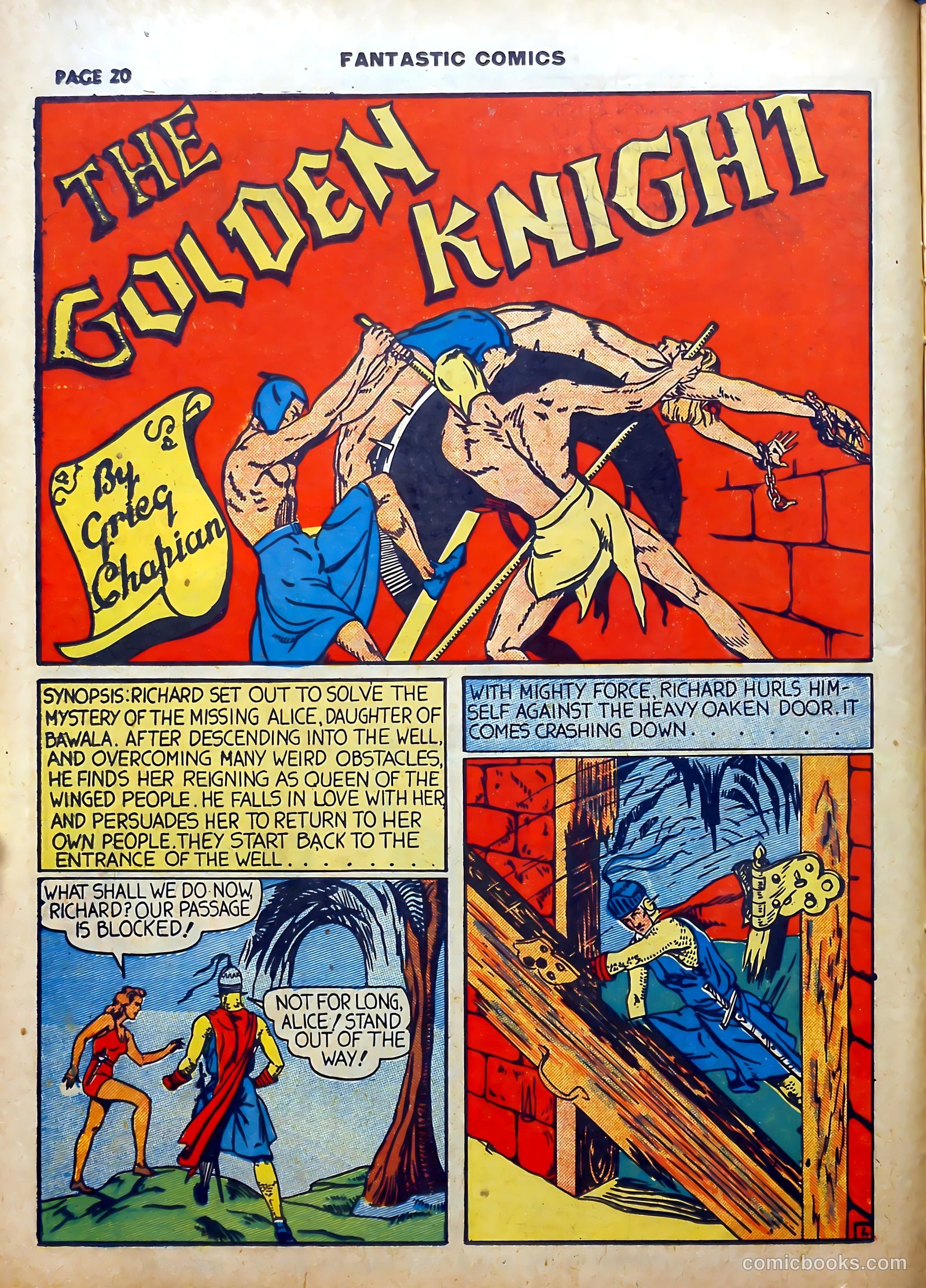Fantastic Comics #5 (1940) — page 21 of 67