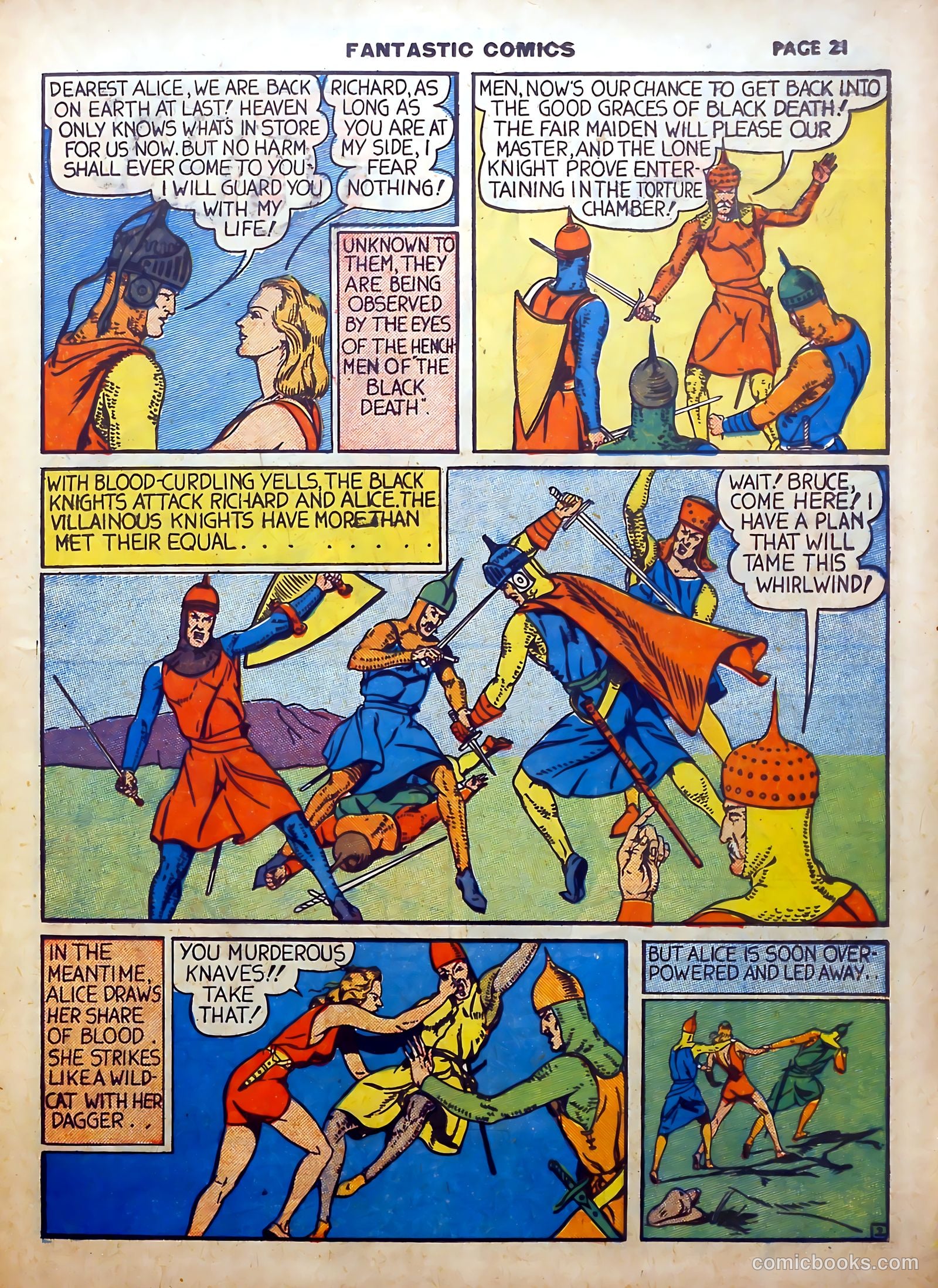 Fantastic Comics #5 (1940) — page 22 of 67