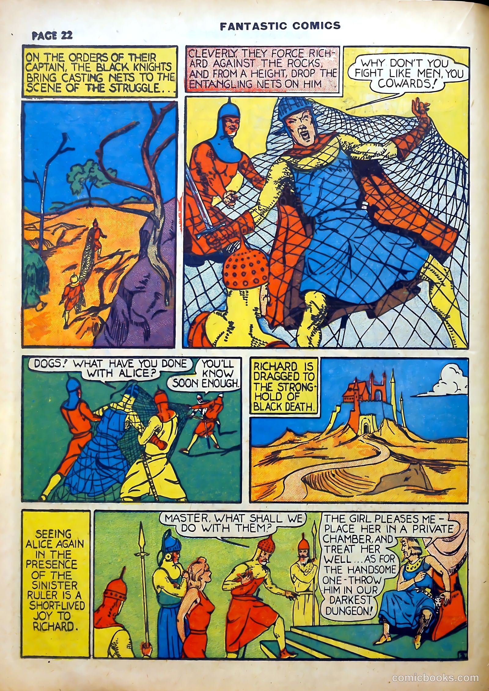 Fantastic Comics #5 (1940) — page 23 of 67