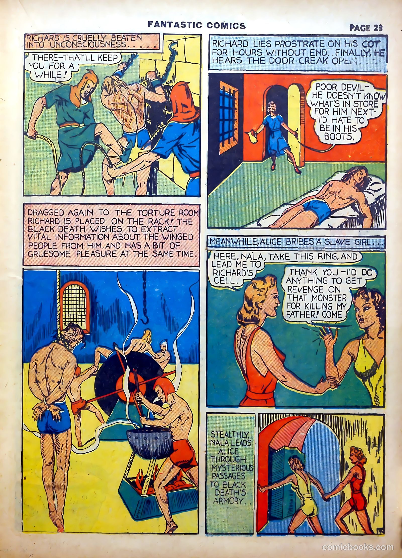Fantastic Comics #5 (1940) — page 24 of 67