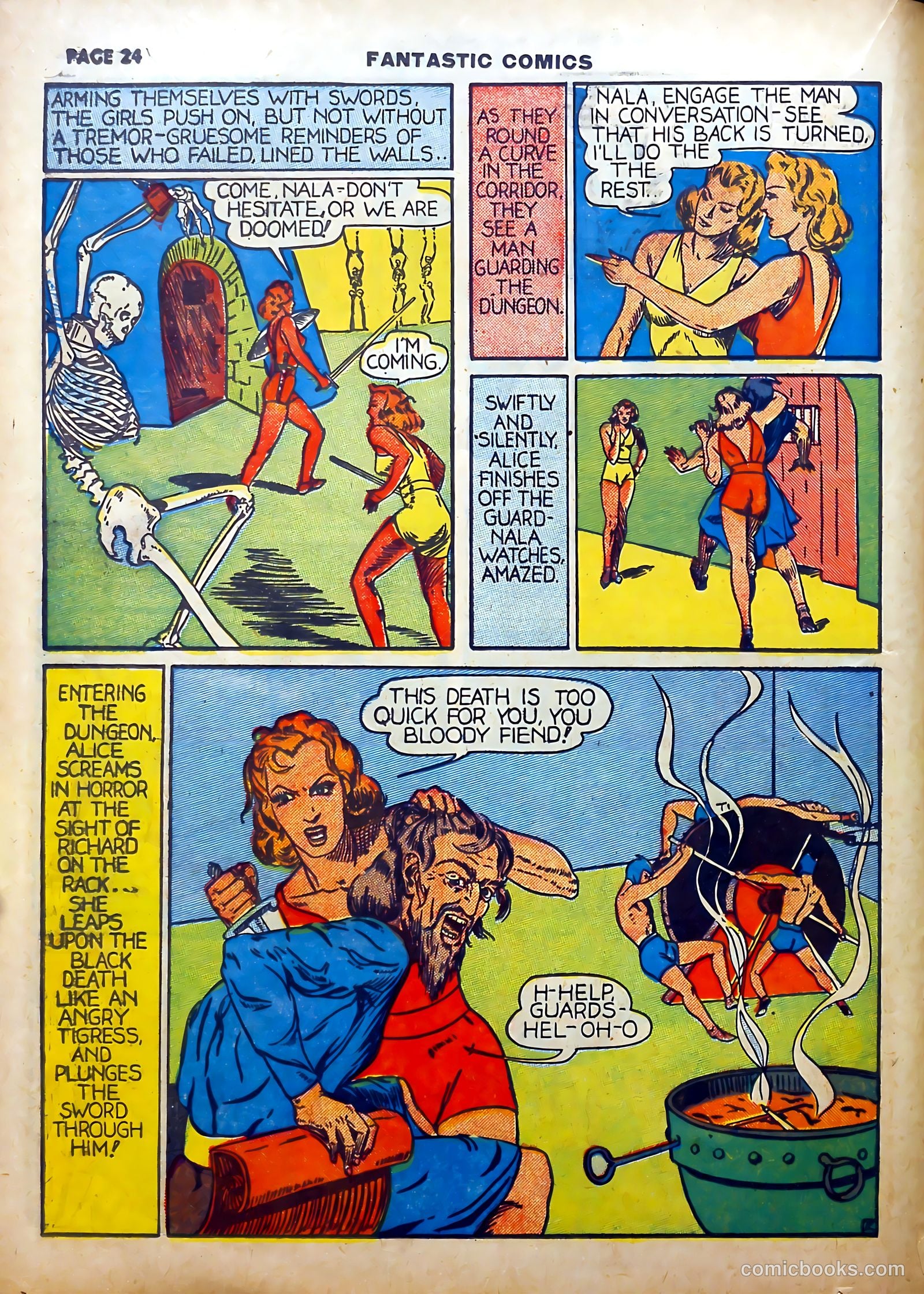 Fantastic Comics #5 (1940) — page 25 of 67