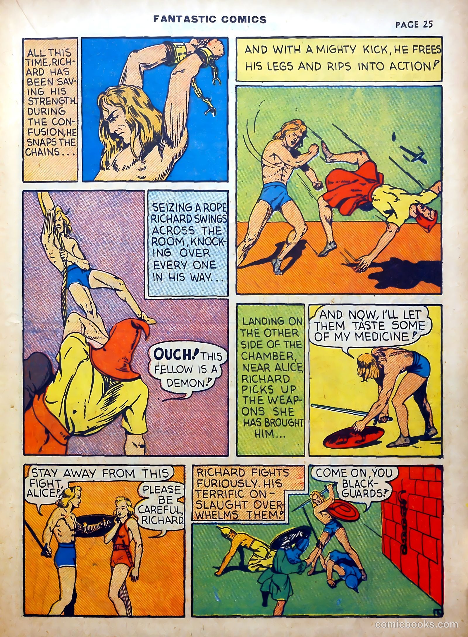 Fantastic Comics #5 (1940) — page 26 of 67