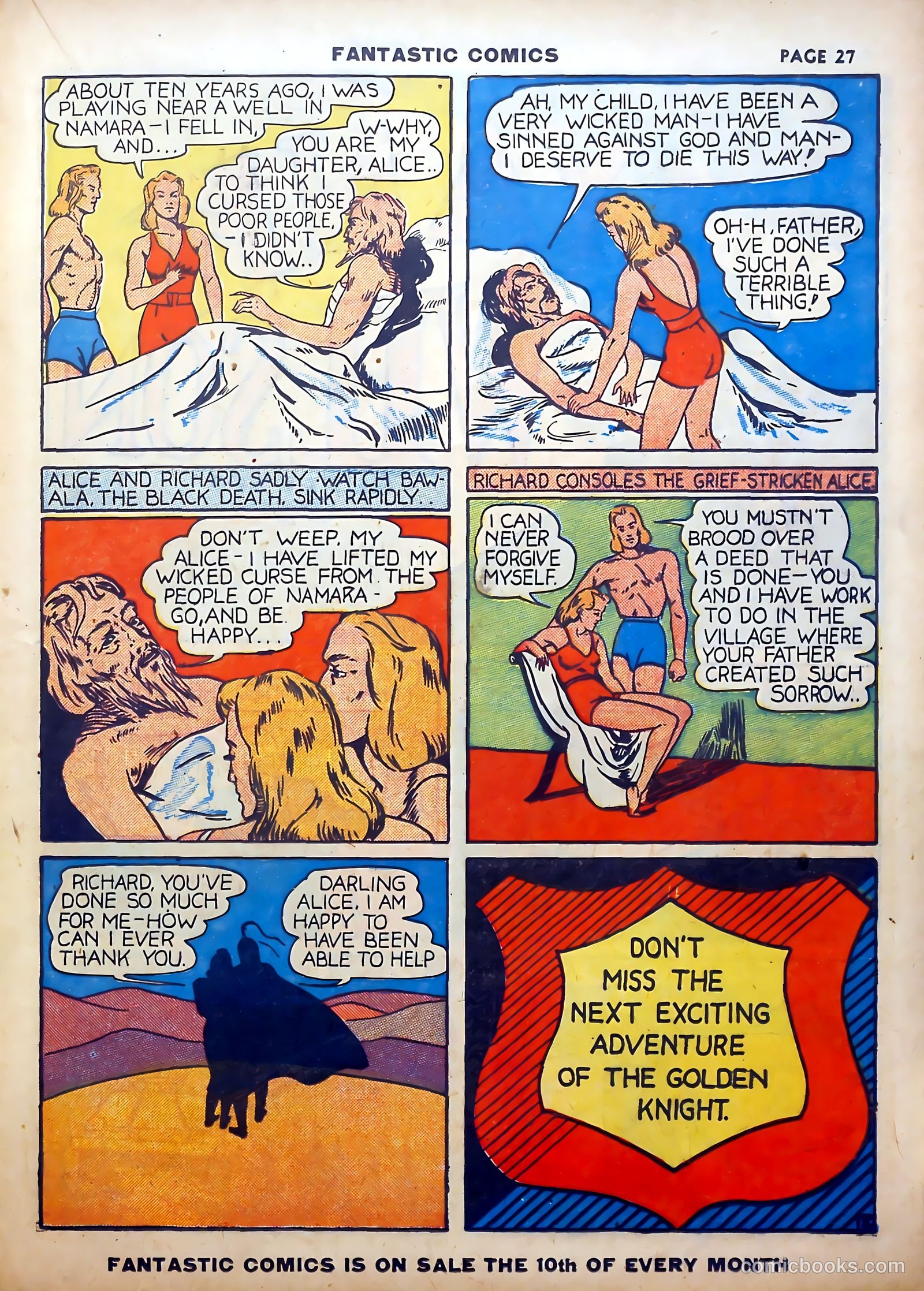 Fantastic Comics #5 (1940) — page 28 of 67
