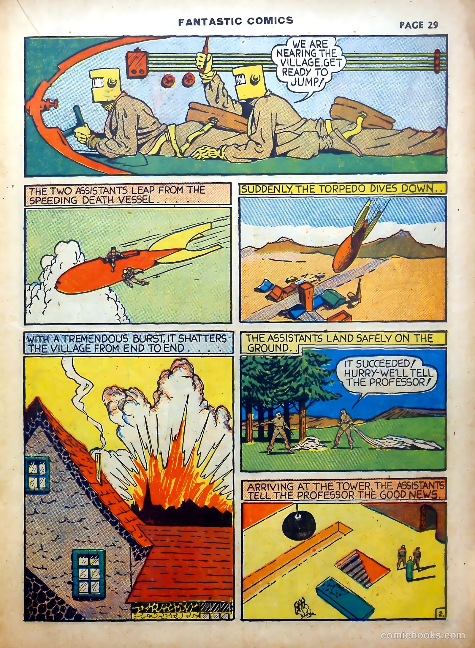 Fantastic Comics #5 (1940) — page 30 of 67