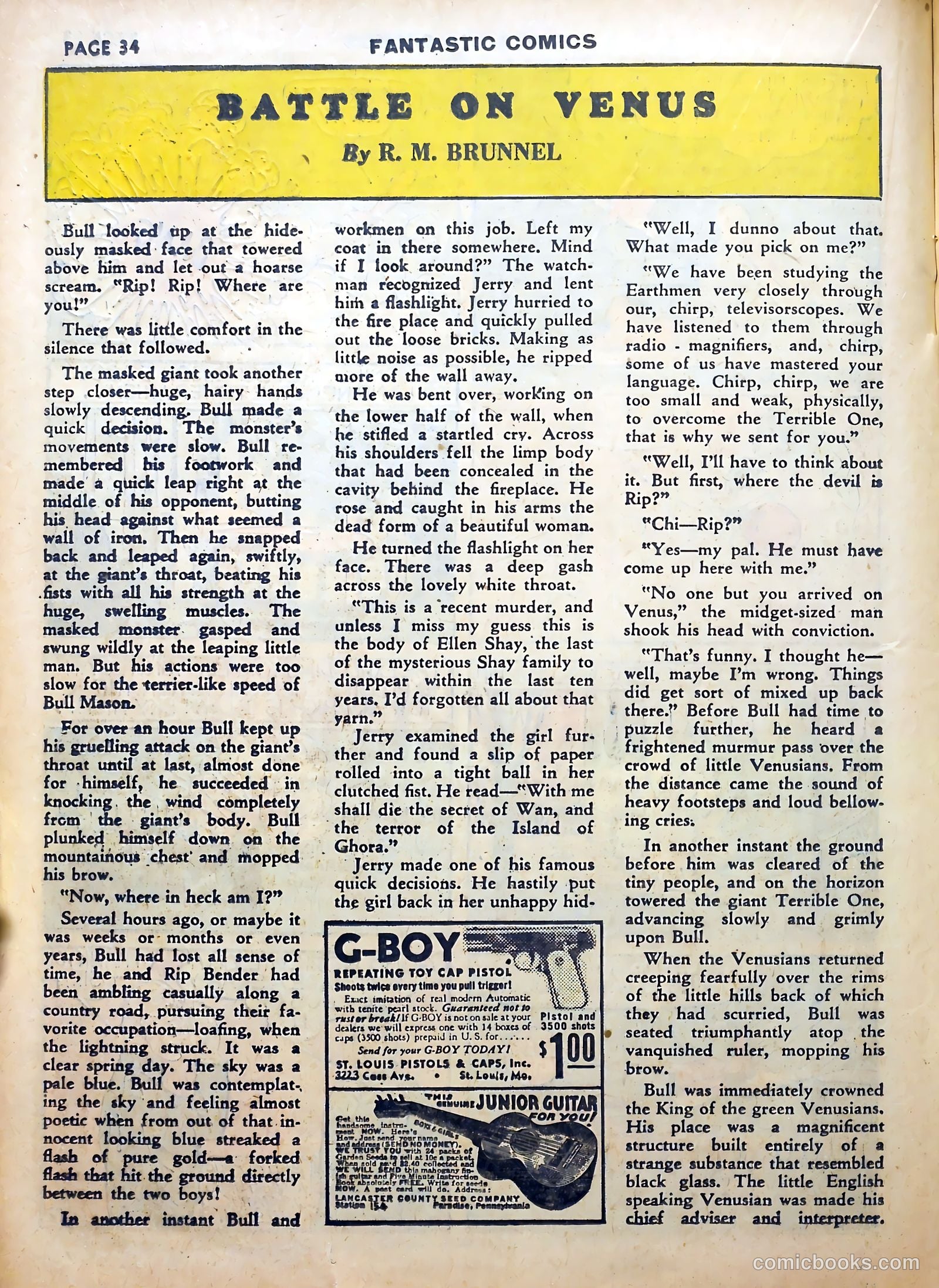 Fantastic Comics #5 (1940) — page 35 of 67
