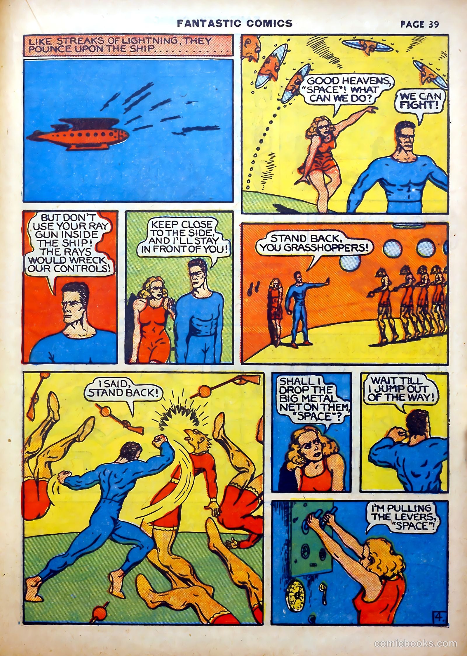 Fantastic Comics #5 (1940) — page 40 of 67