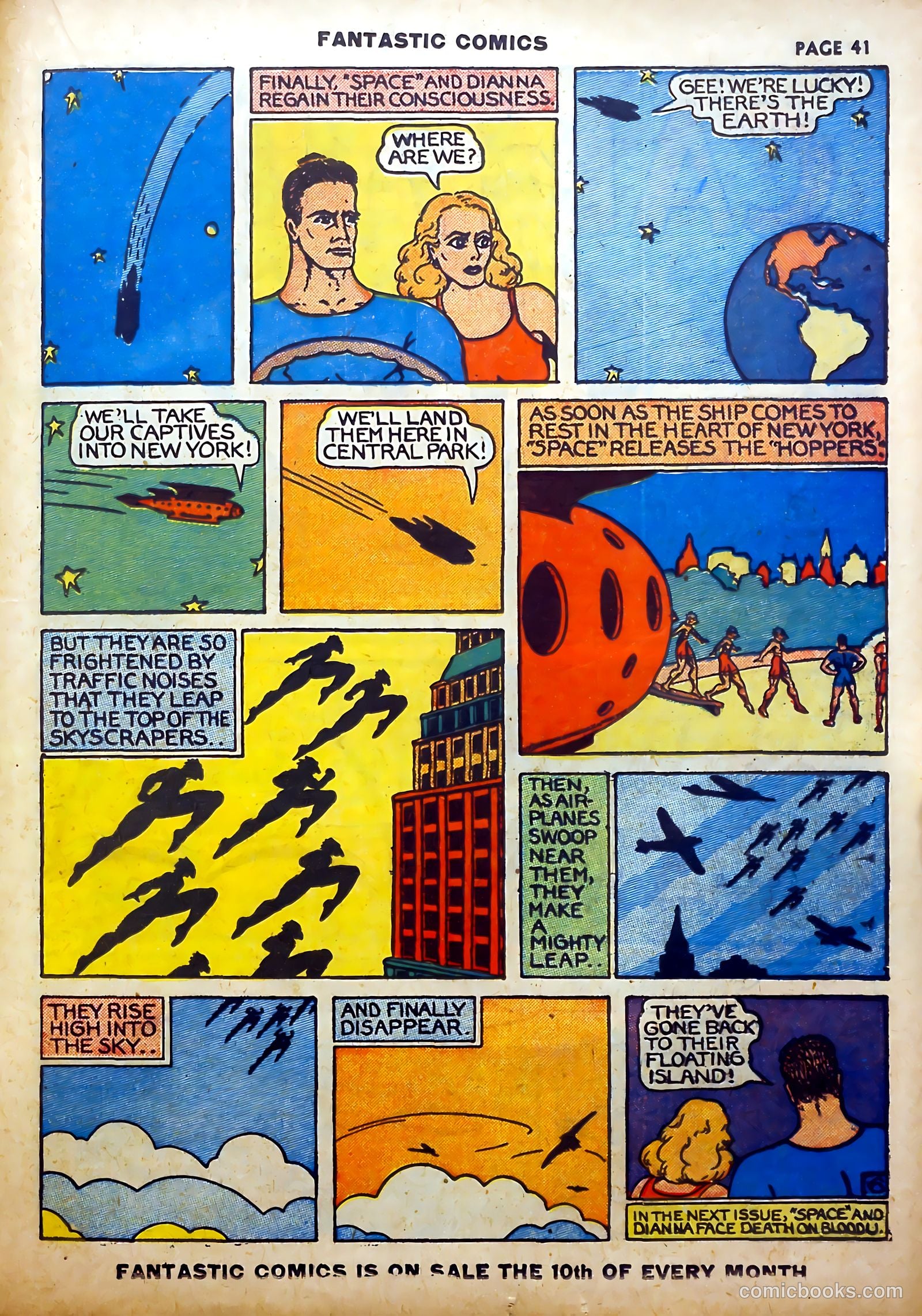 Fantastic Comics #5 (1940) — page 42 of 67