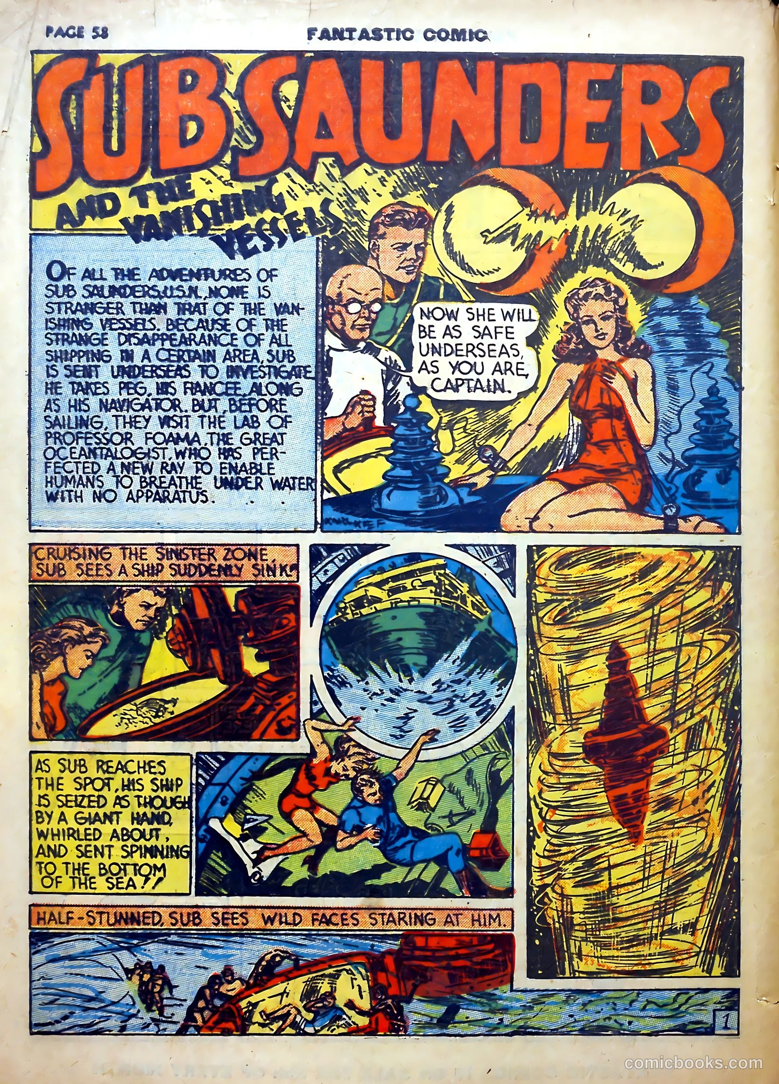 Fantastic Comics #5 (1940) — page 59 of 67