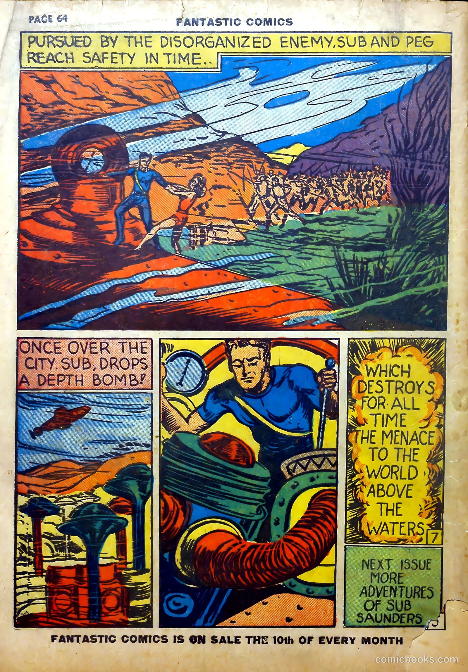 Fantastic Comics #5 (1940) — page 65 of 67