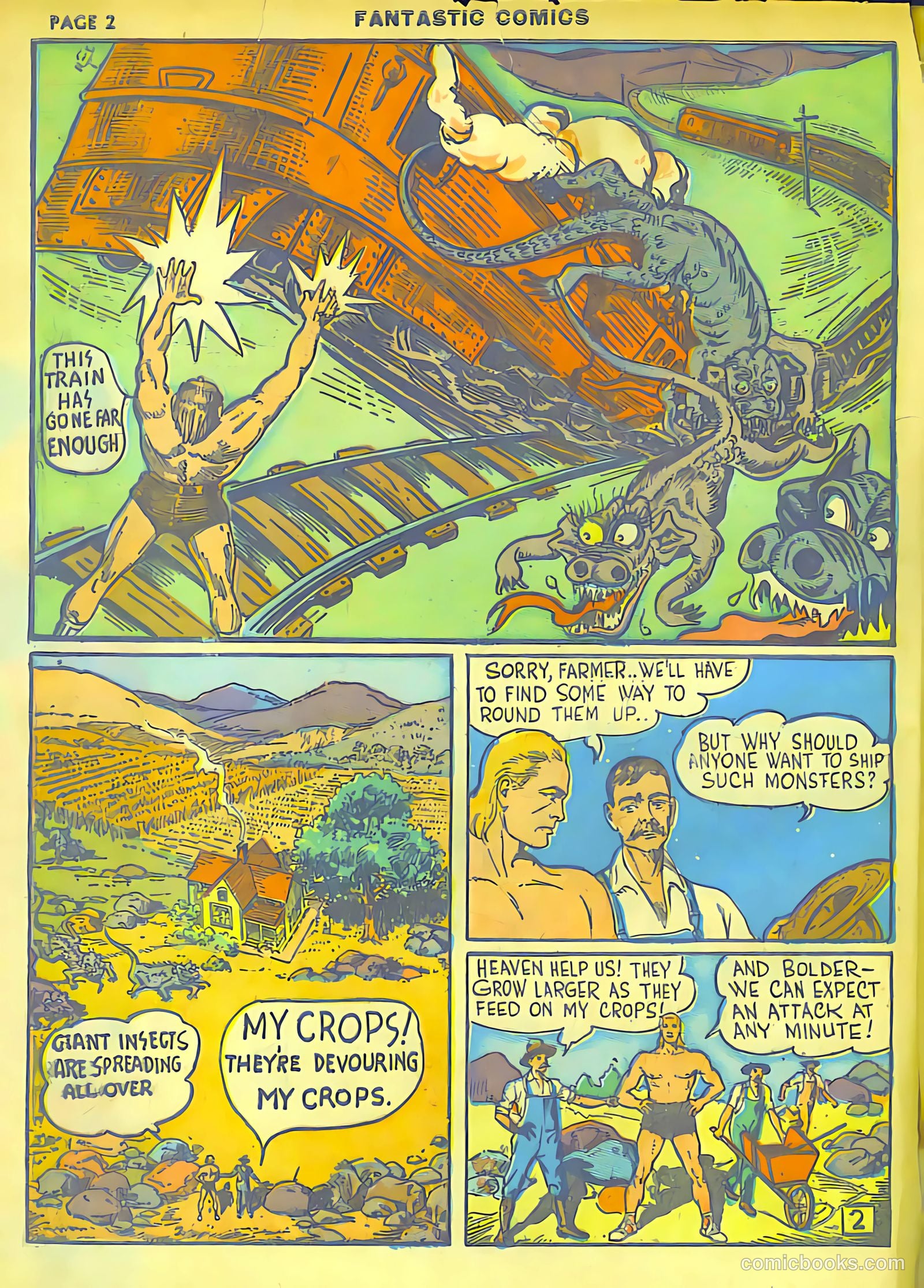 Fantastic Comics #6 (1940) — page 4 of 68