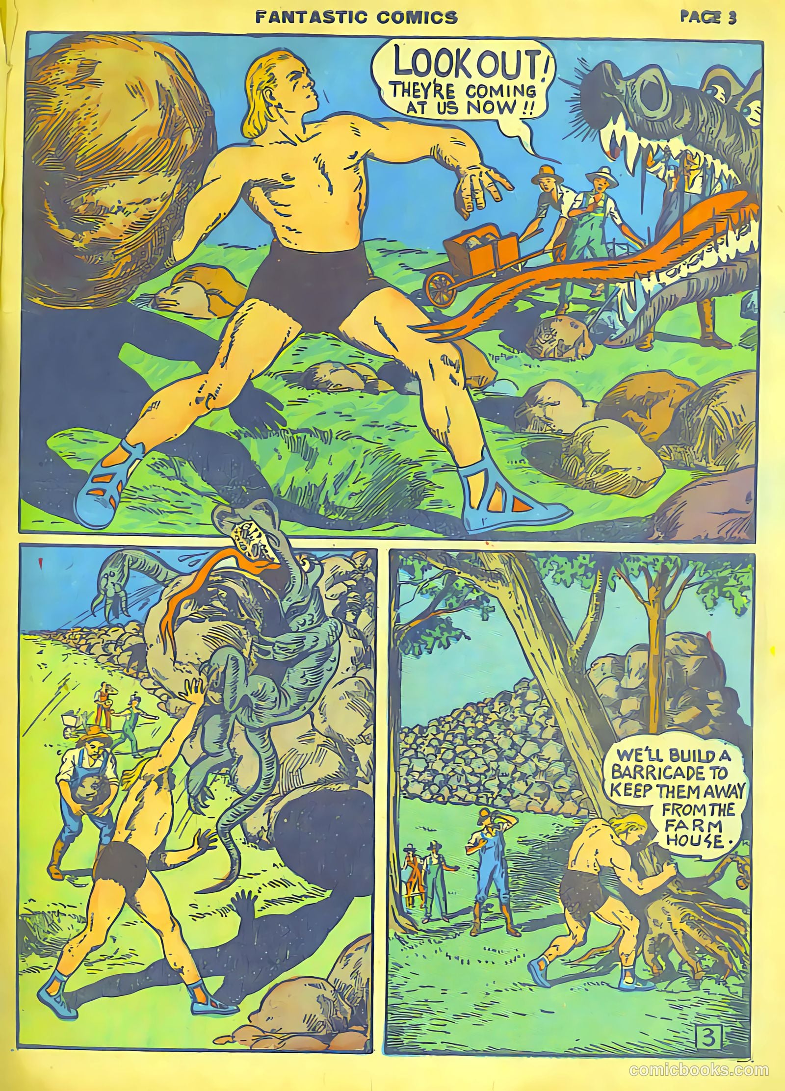 Fantastic Comics #6 (1940) — page 5 of 68