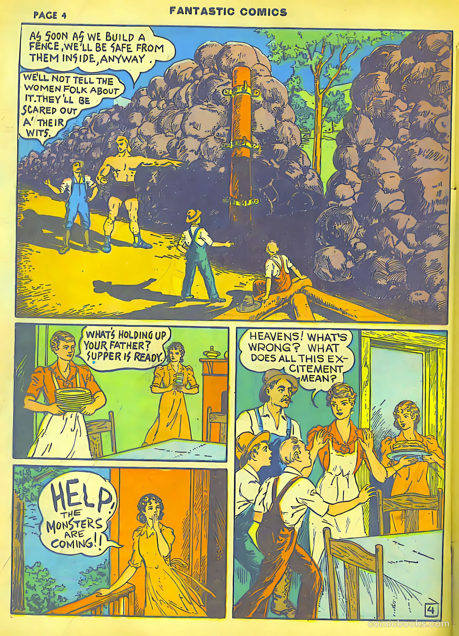 Fantastic Comics #6 (1940) — page 6 of 68