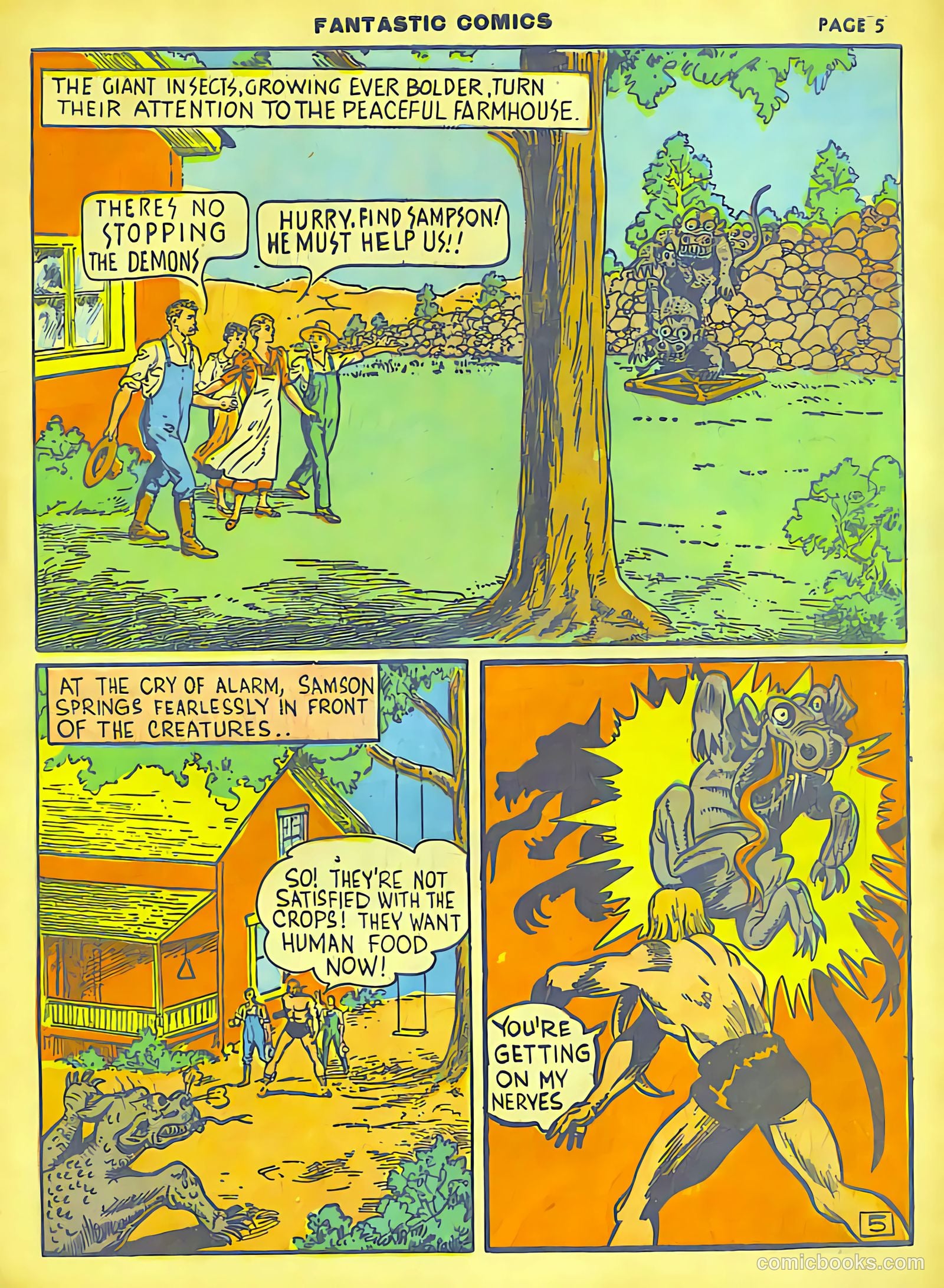 Fantastic Comics #6 (1940) — page 7 of 68