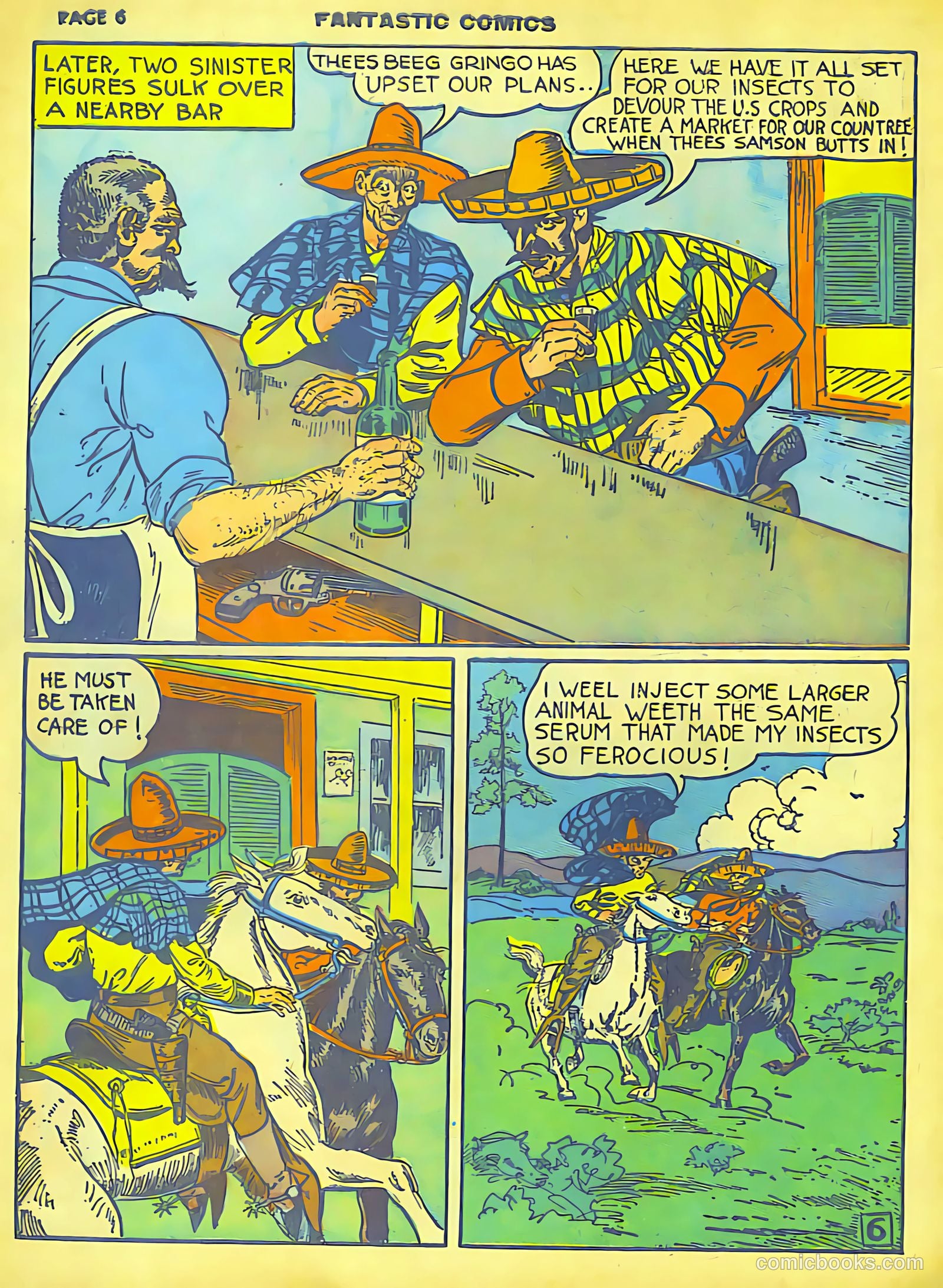 Fantastic Comics #6 (1940) — page 8 of 68