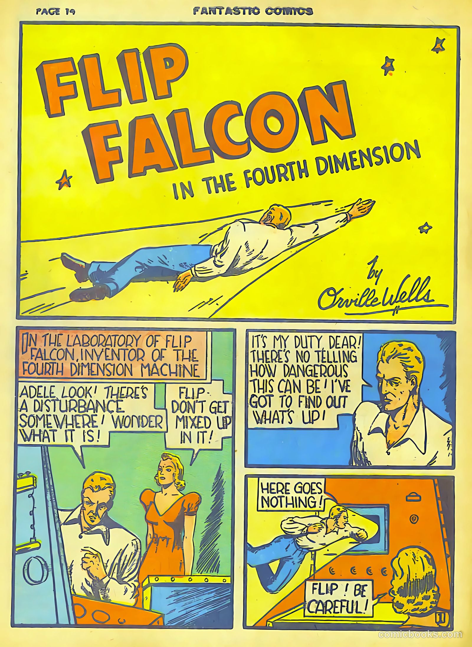 Fantastic Comics #6 (1940) — page 16 of 68
