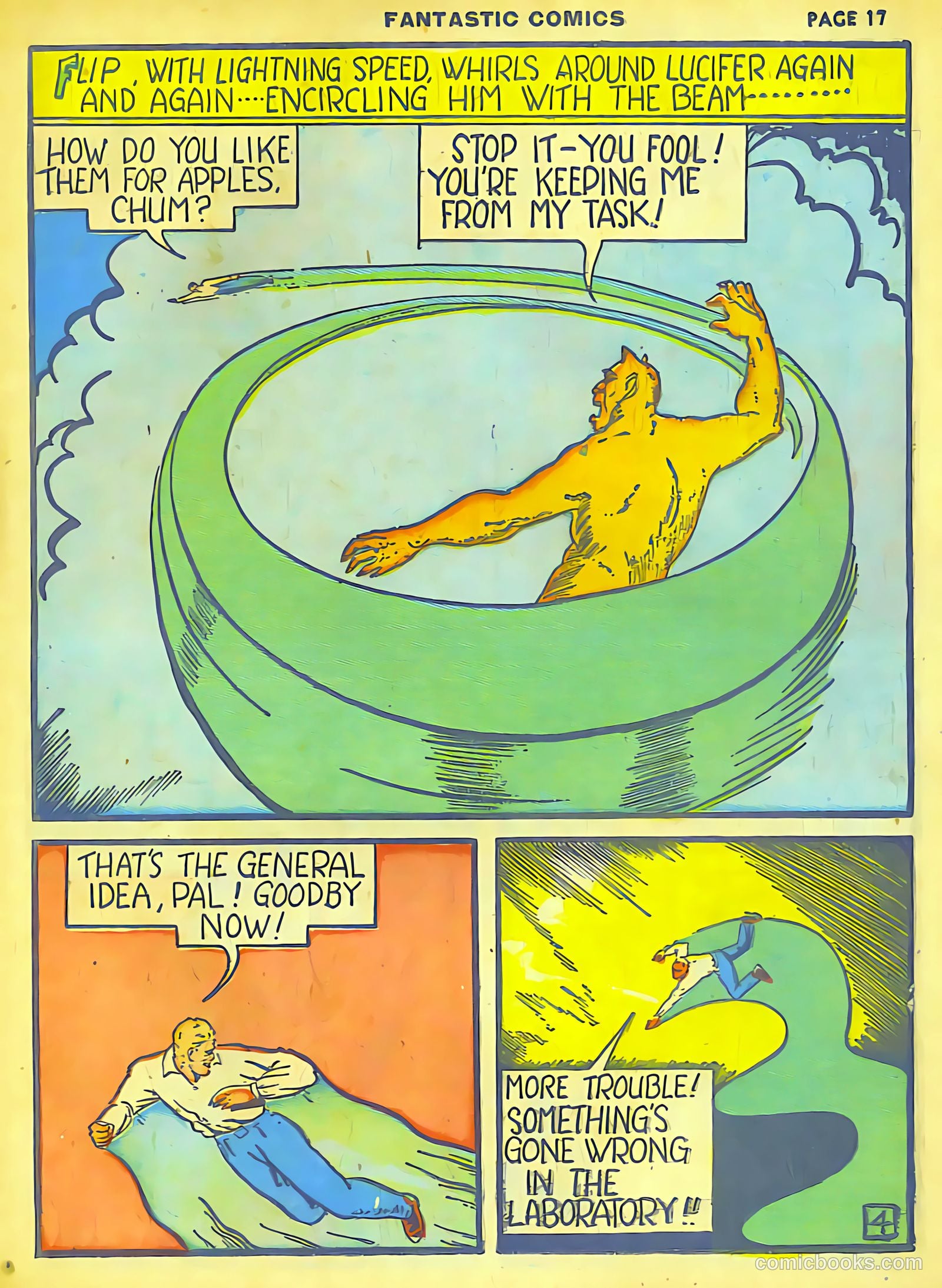 Fantastic Comics #6 (1940) — page 19 of 68