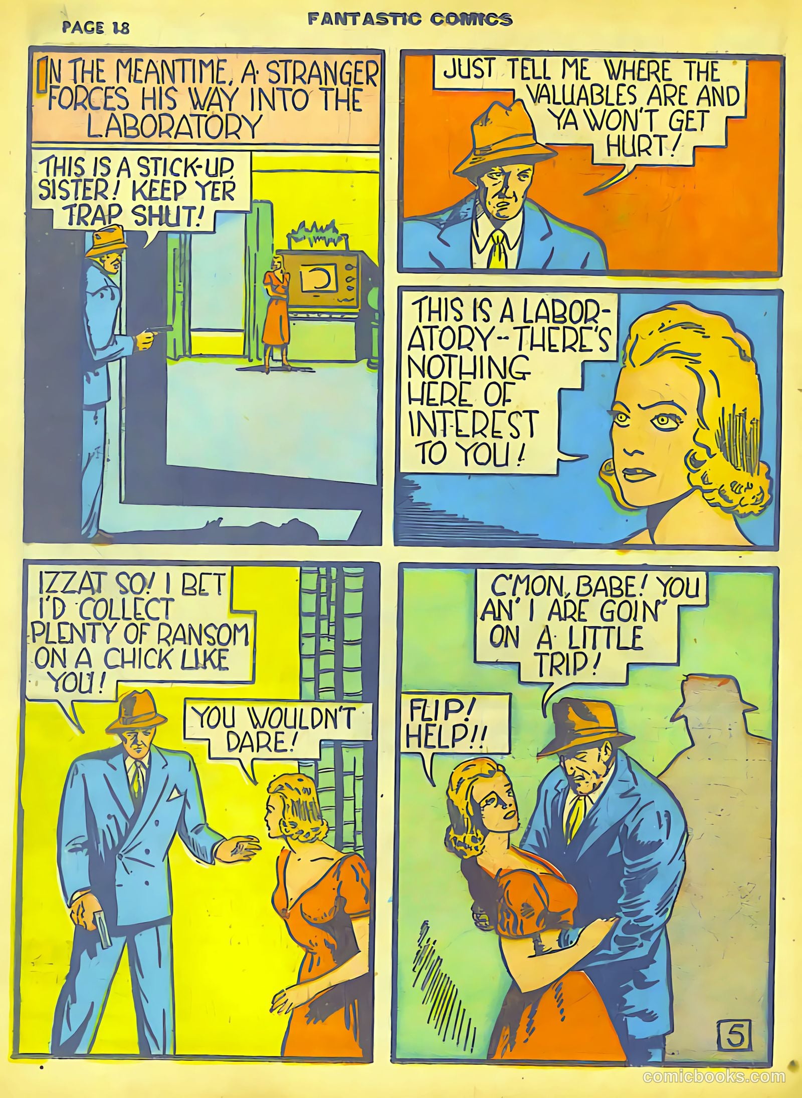 Fantastic Comics #6 (1940) — page 20 of 68