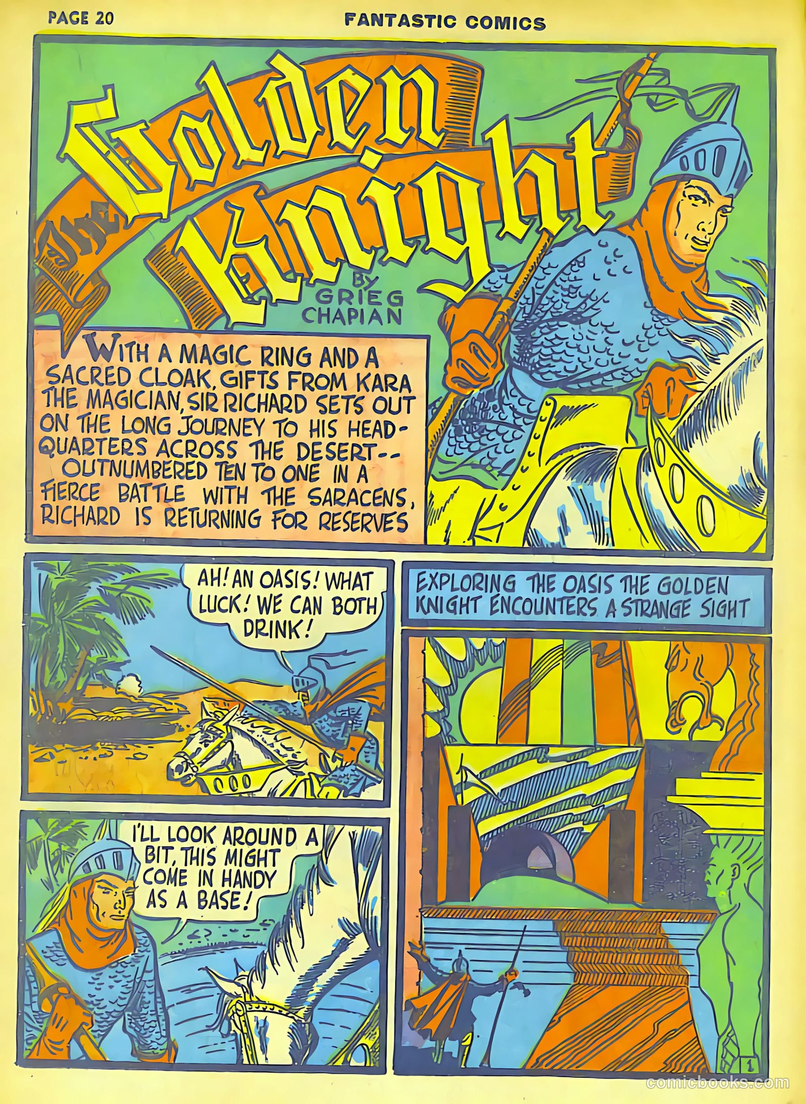 Fantastic Comics #6 (1940) — page 22 of 68