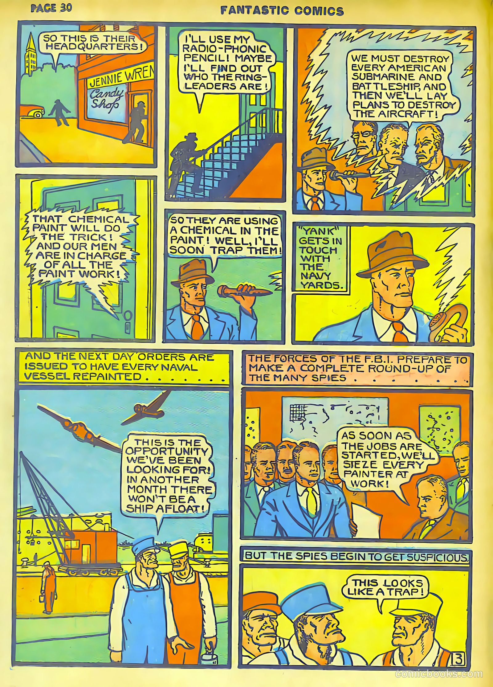 Fantastic Comics #6 (1940) — page 32 of 68