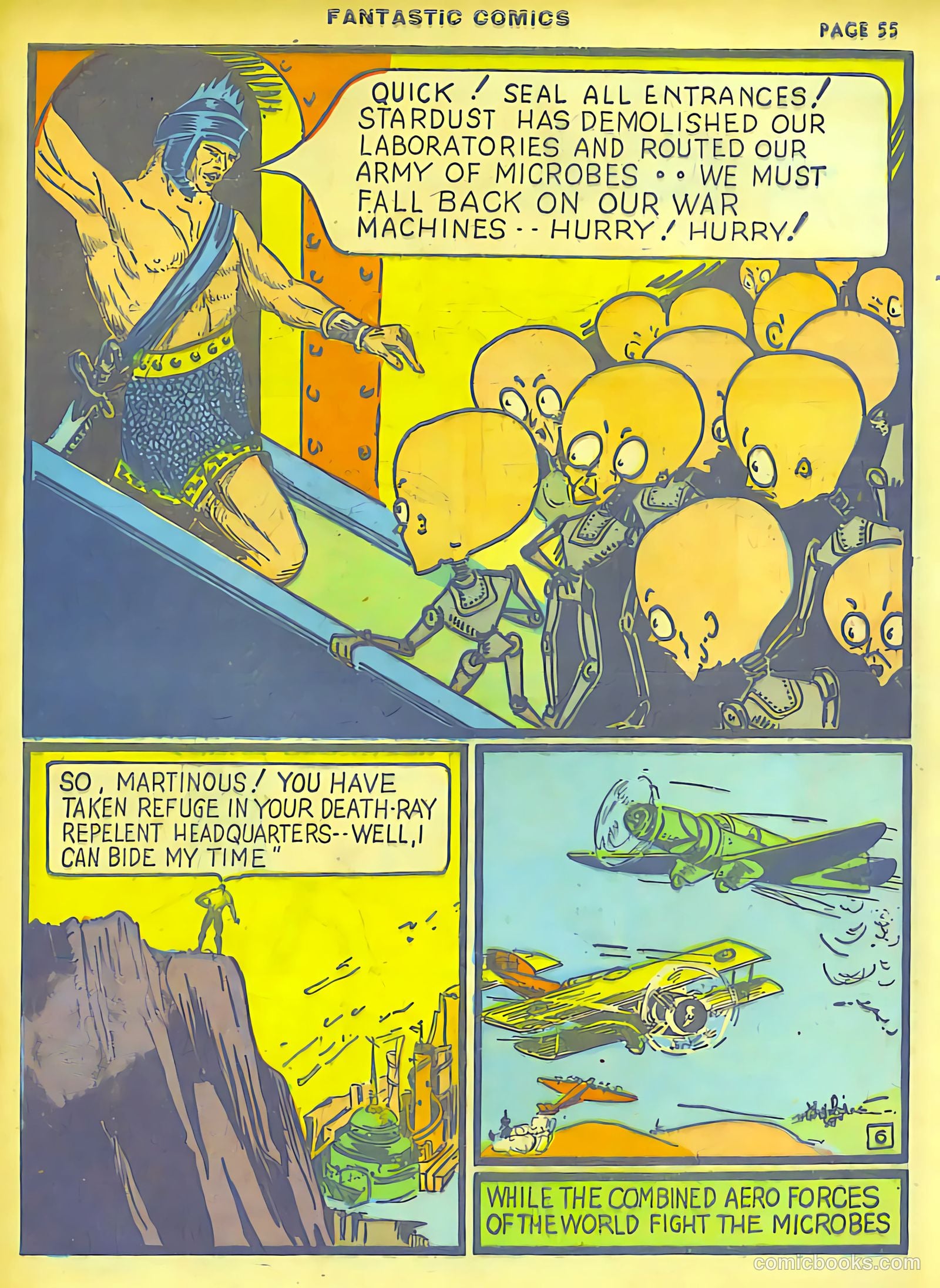 Fantastic Comics #6 (1940) — page 57 of 68
